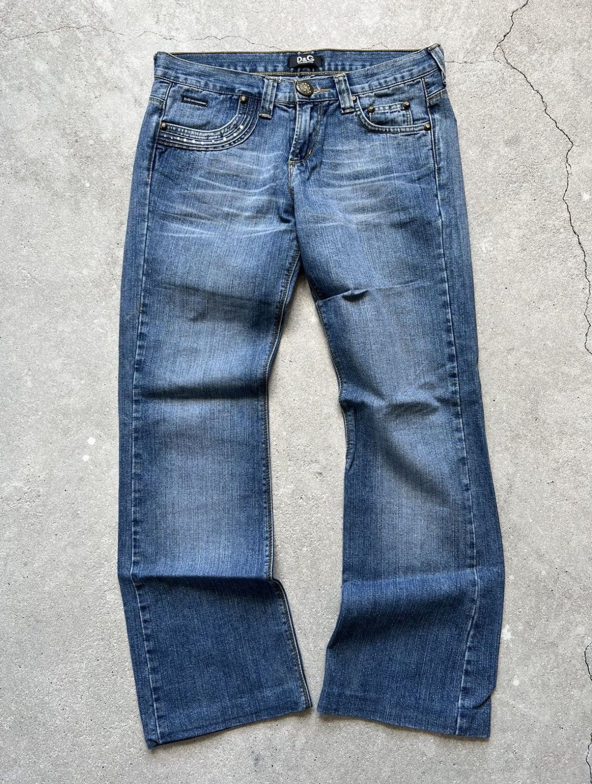 Dolce & Gabbana Vintage Dolce&Gabbana Denim Jeans Size 26" / US 2 / IT 38 - 5 Thumbnail