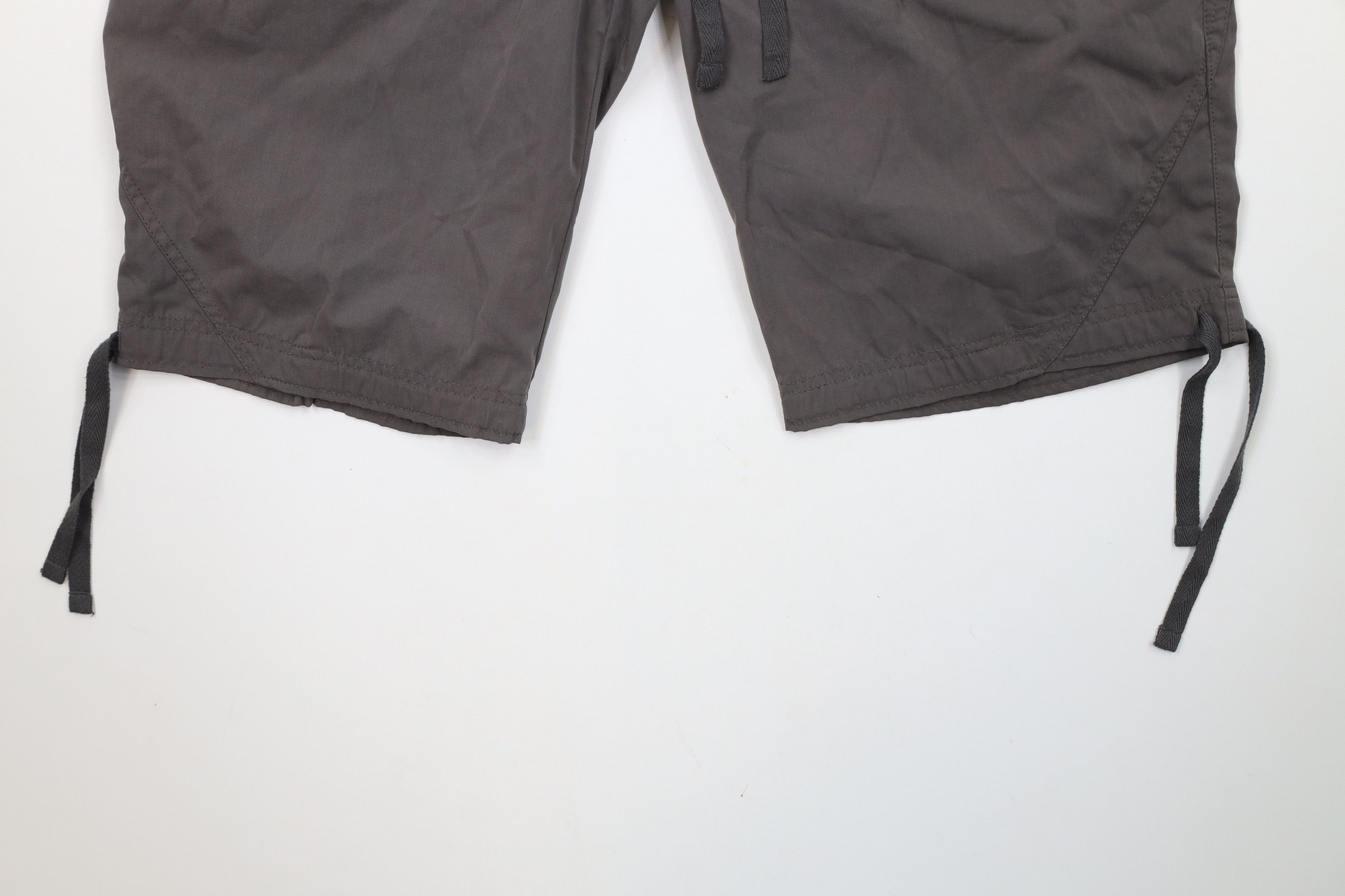 Nike × Vintage Vintage 90s Y2K Nike Mini Swoosh Tie Leg Bermuda Shorts Size 36" / US 14 / IT 50 - 4 Thumbnail