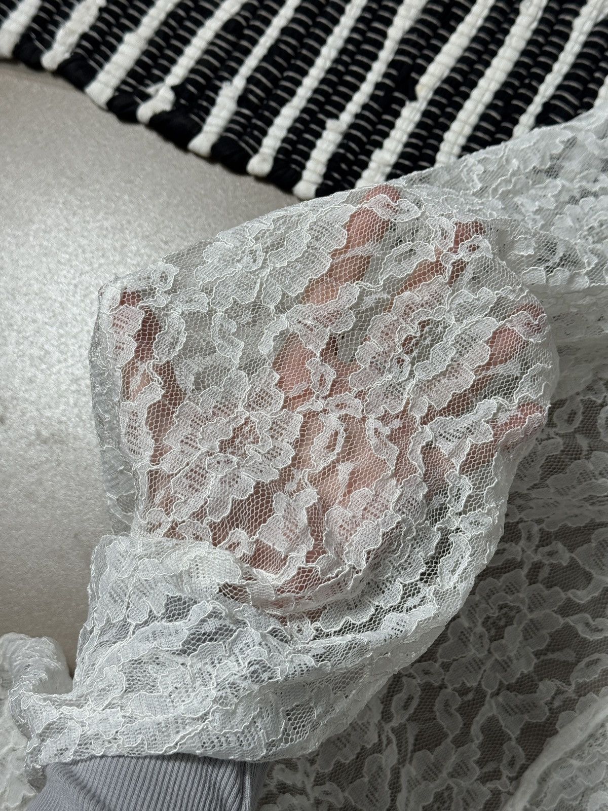 Other VINTAGE LACE GUIPURE MAXI MESH CARDIGAN Size ONE SIZE - 4 Thumbnail