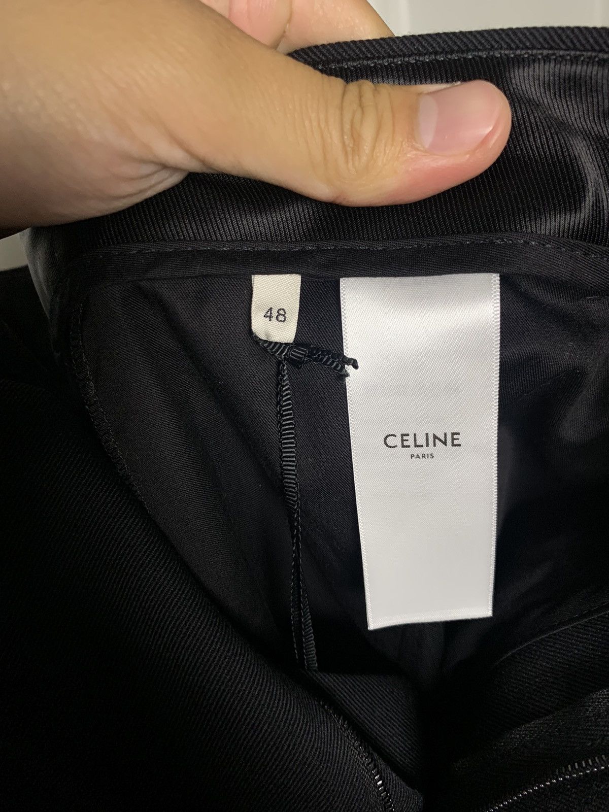 Celine Celine 2024FW Diagonal Wool Mod pants Size US 30 / EU 46 - 5 Thumbnail