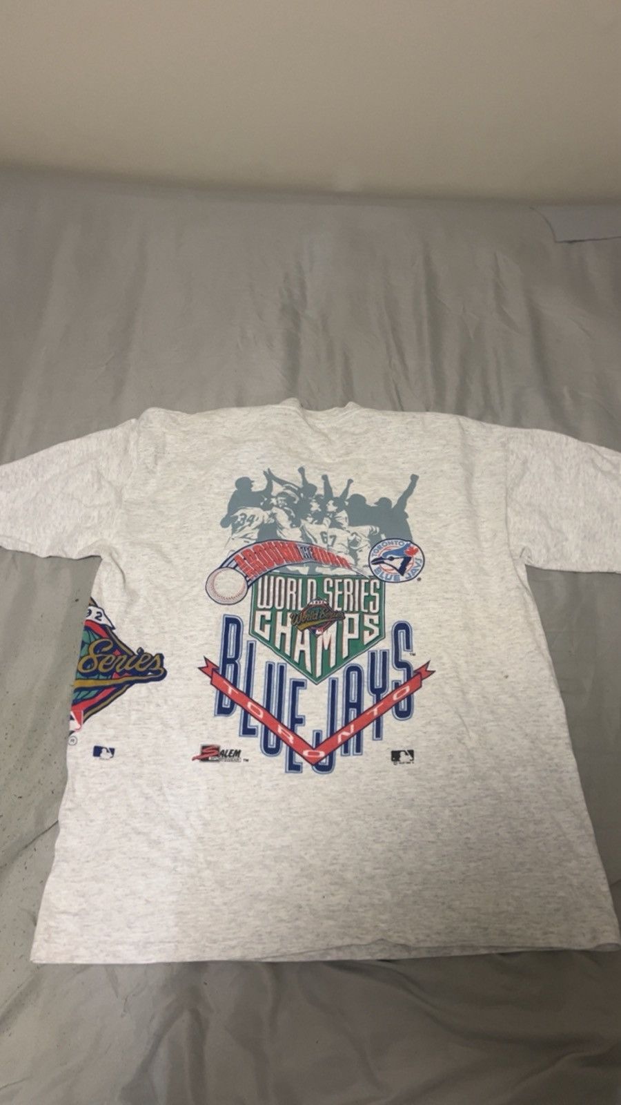 Salem Sportswear Vintage Salem Toronto Blue Jays AOP Tee Size US XL / EU 56 / 4 - 2 Thumbnail