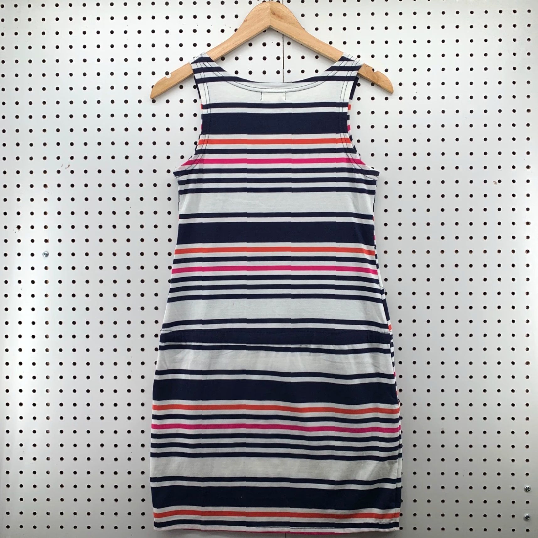 Vintage NEW Exist Women’s Maxi Dress Size Small Black White Pink Striped Sleeveless Round Neck Spring Summer NWT Womens Size S / US 4 / IT 40 - 7 Thumbnail