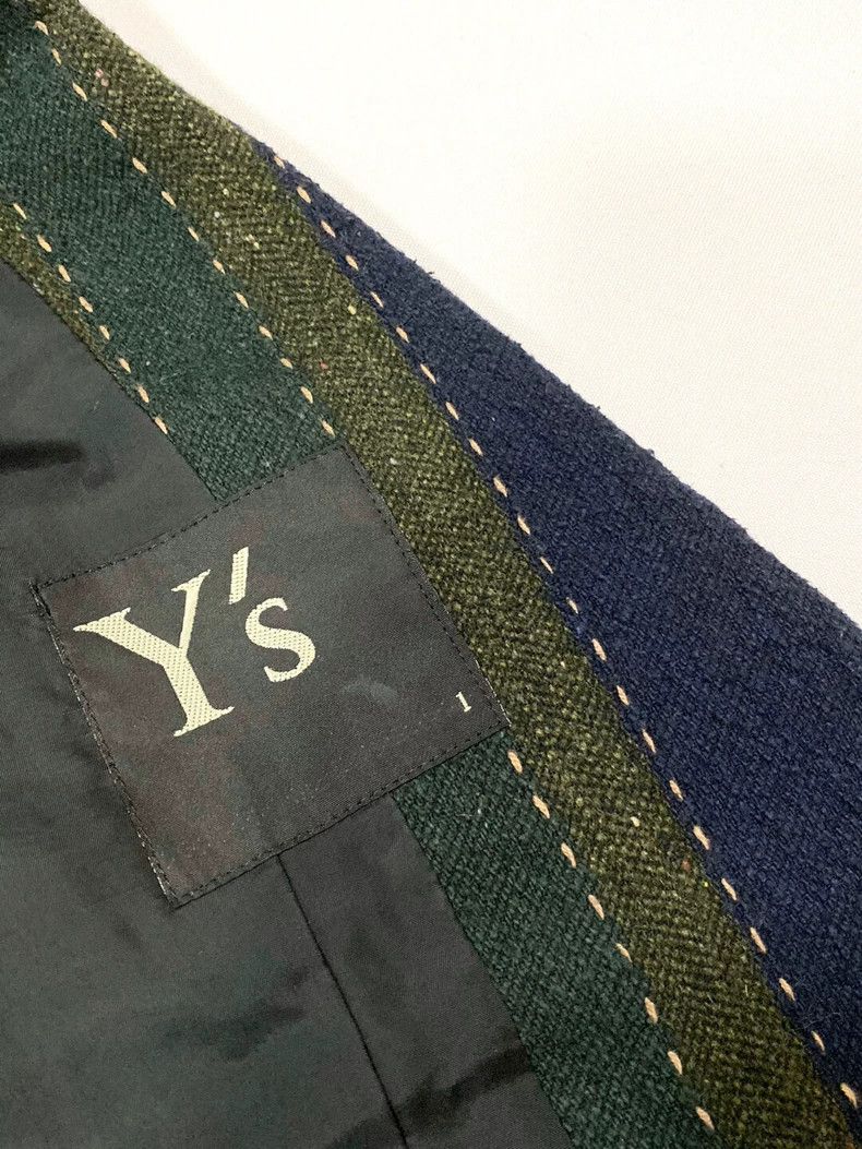 Yohji Yamamoto Yohji YamamotoPatchwork barbed wool coat Patchwork barbed w Size US S / EU 44-46 / 1 - 5 Thumbnail