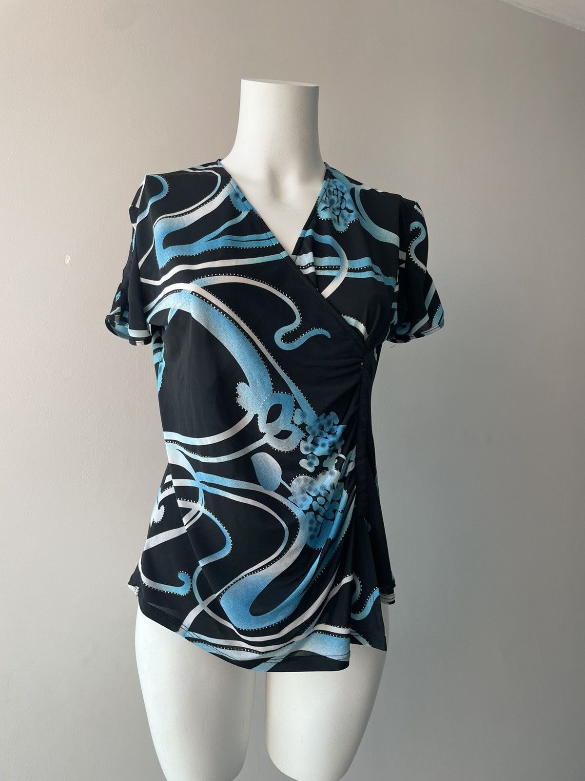 Vintage Y2k blouse Size L / US 10 / IT 46 - 2 Thumbnail