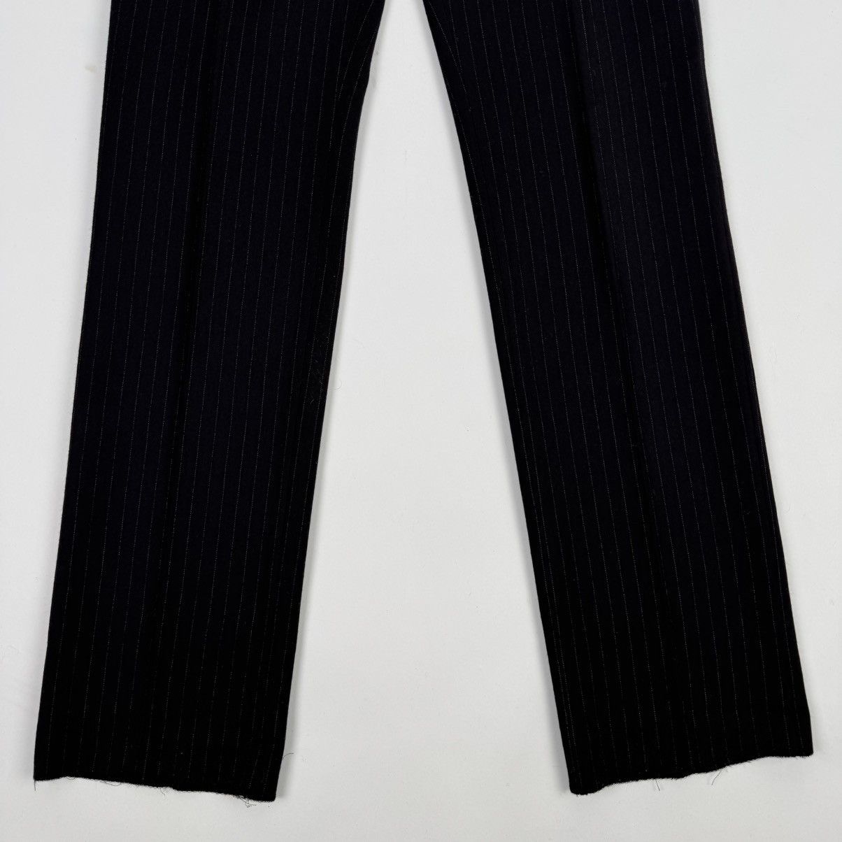 Gucci Gucci Tom Ford 1990’s Pinstripe Straight Suit Trousers Size US 30 / EU 46 - 2 Thumbnail