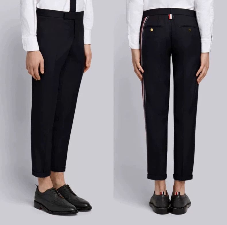 Thom Browne Thom Browne size 1 Nine-Pit Wool Pants Size US 38 / EU 54 - 7 Thumbnail