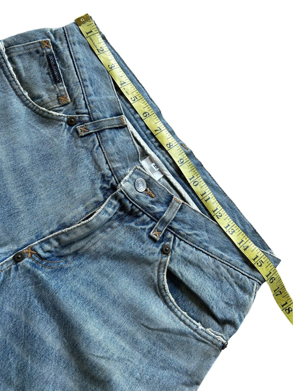 Dolce & Gabbana DOLCE & GABBANA Distressed denim ☠️🔥 Size US 32 / EU 48 - 15 Thumbnail