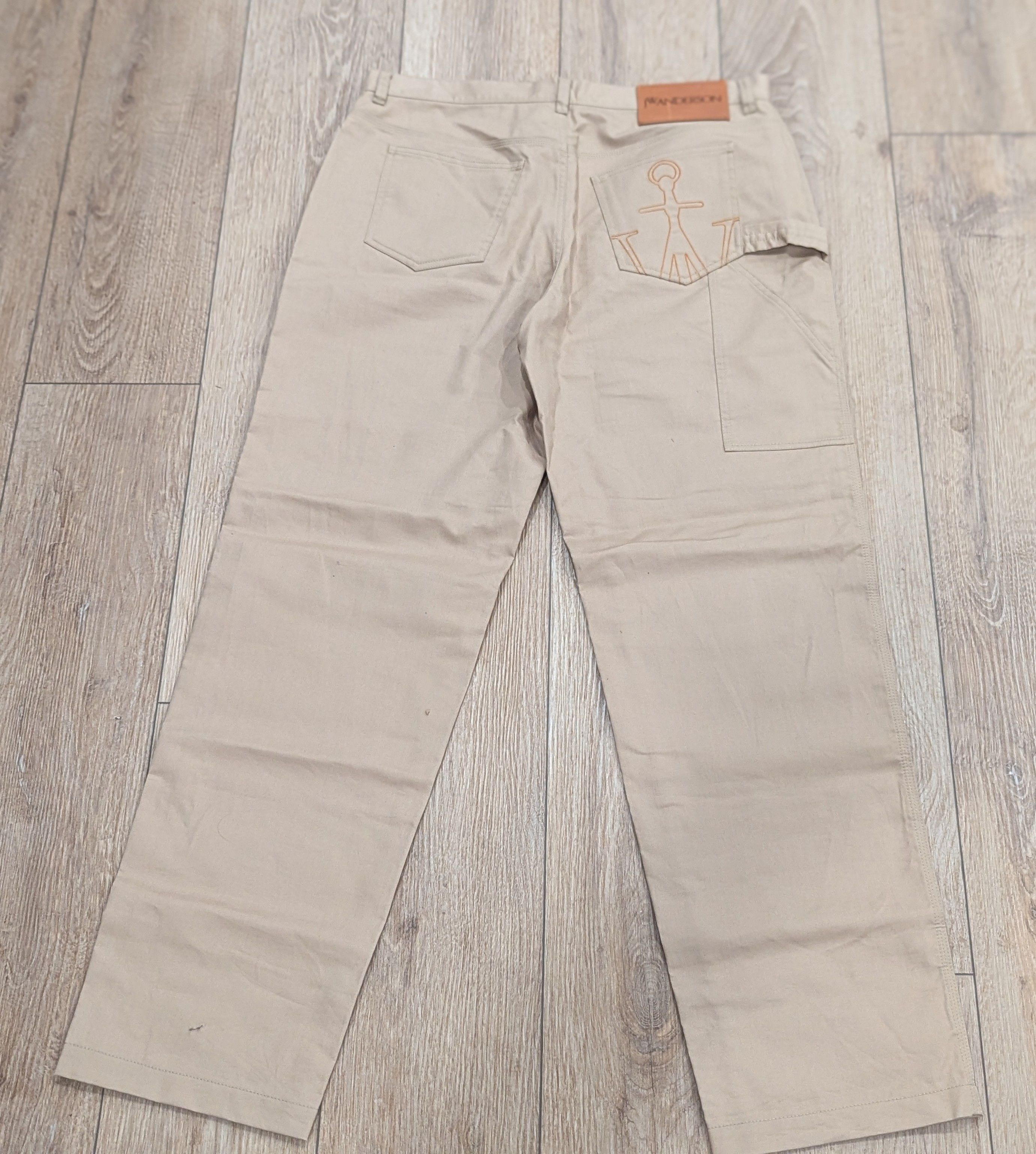JW Anderson JW Anderson 5-Pocket Workwear Chino Pants Beige 52 US 36 Size US 36 / EU 52 - 3 Thumbnail