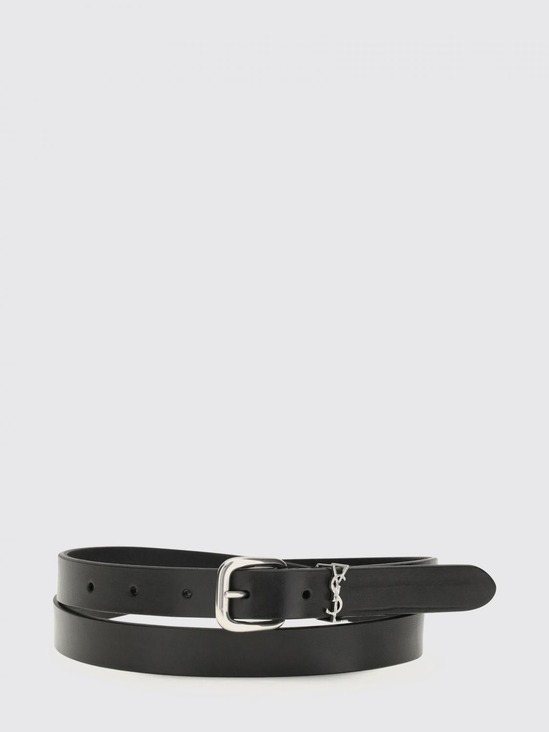 Saint Laurent Paris Saint Laurent Belt Men Black Size ONE SIZE - 1 Thumbnail