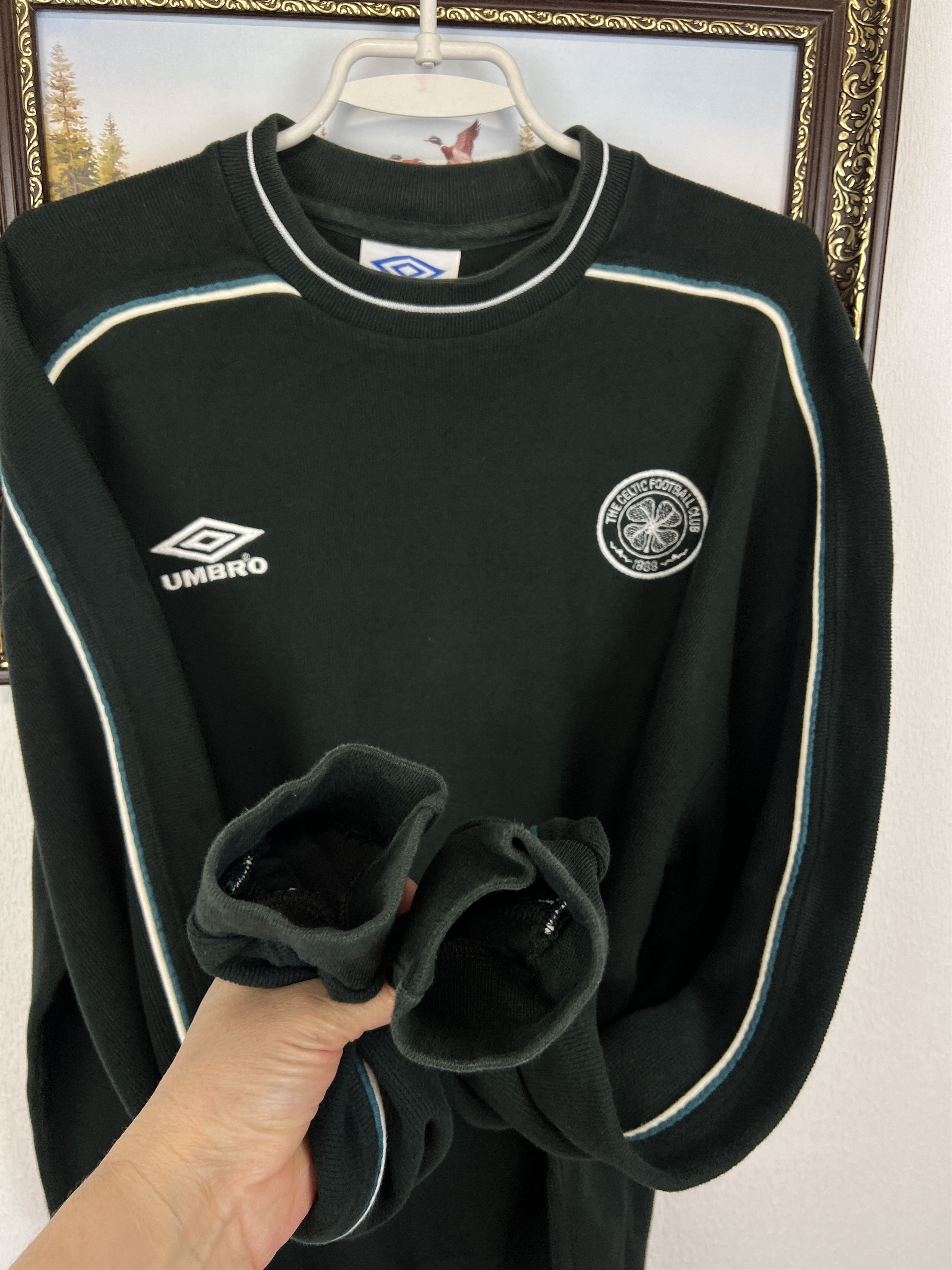 Umbro Vintage Celtic Football Sweatshirt Soccer Jacket Crewneck Size US M / EU 48-50 / 2 - 5 Thumbnail