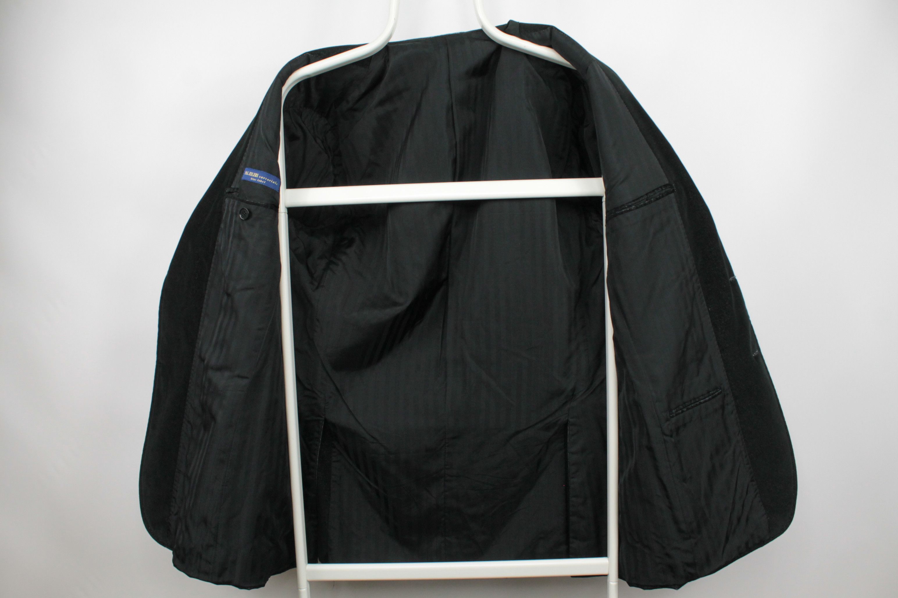 Pal Zileri Pal Zileri Sartoriale Blue Label Black Sport Coat Size 40R - 8 Thumbnail