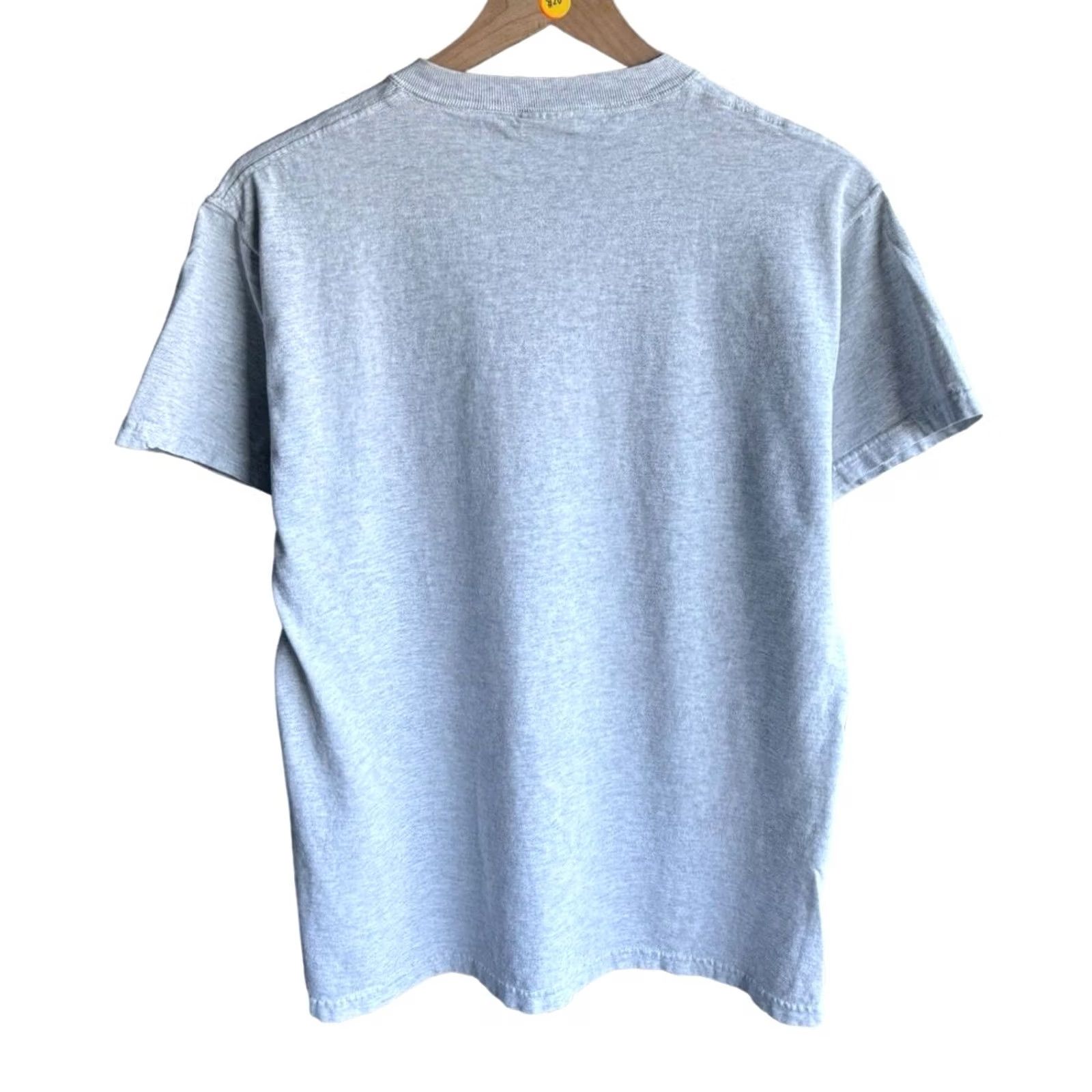 Fruit Of The Loom VINTAGE 90s Hunting Funny Humor Tee Gray M Men Size US M / EU 48-50 / 2 - 2 Thumbnail