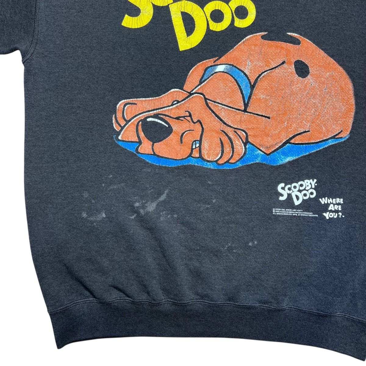 Cartoon Network Vintage 1995 Scooby Doo Stanley Desantis Graphic Sweatshirt Size US L / EU 52-54 / 3 - 8 Thumbnail