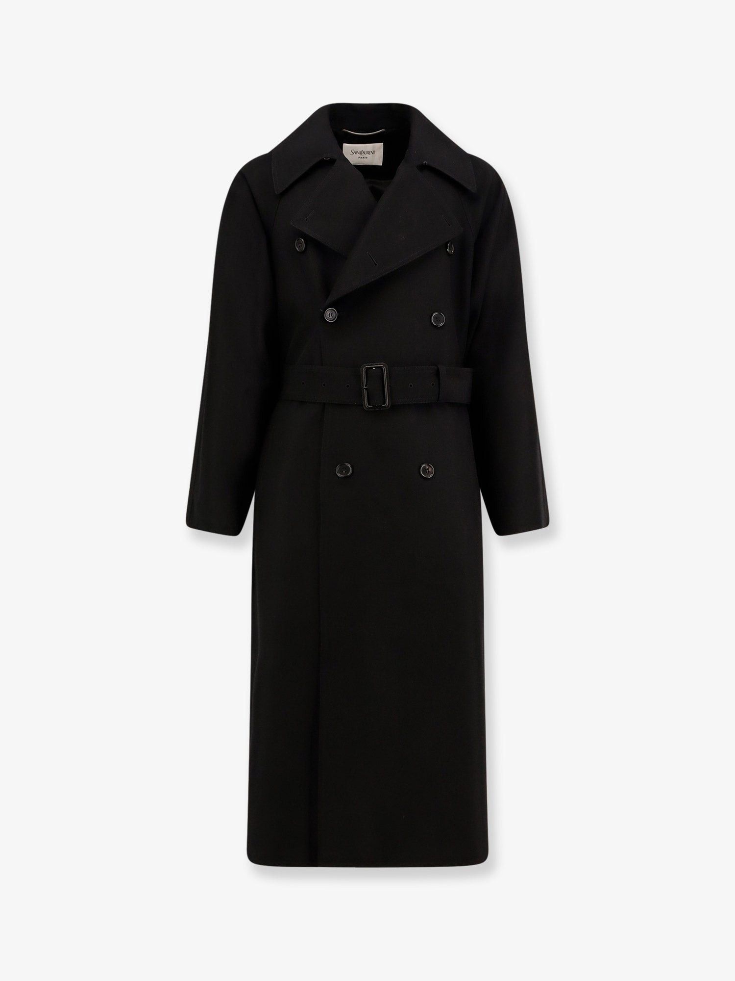 Saint Laurent Paris Certified Wool Coat With Belt Size US M / EU 48-50 / 2 - 1 Thumbnail