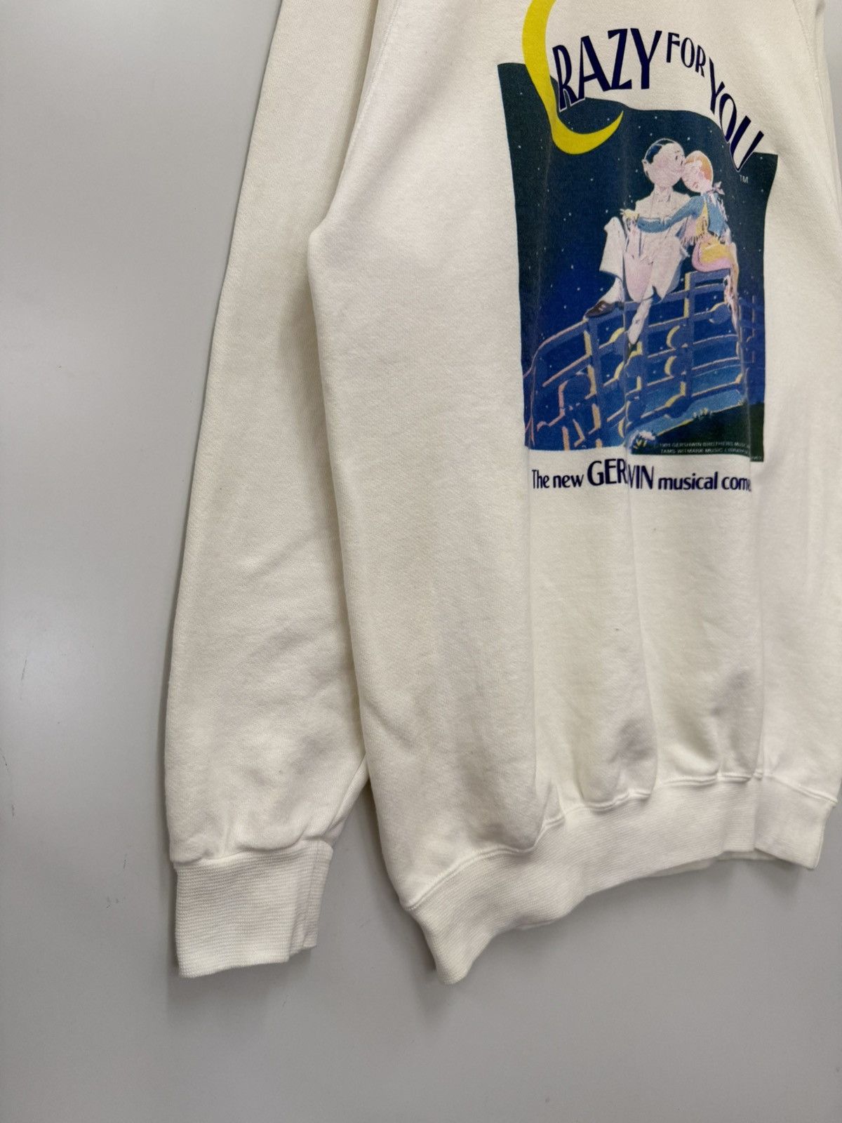 Vintage 🔥 Vintage 90's THE NEW GERSHWIN MUSICAL COMEDY SWEATSHIRTS Size US S / EU 44-46 / 1 - 3 Thumbnail