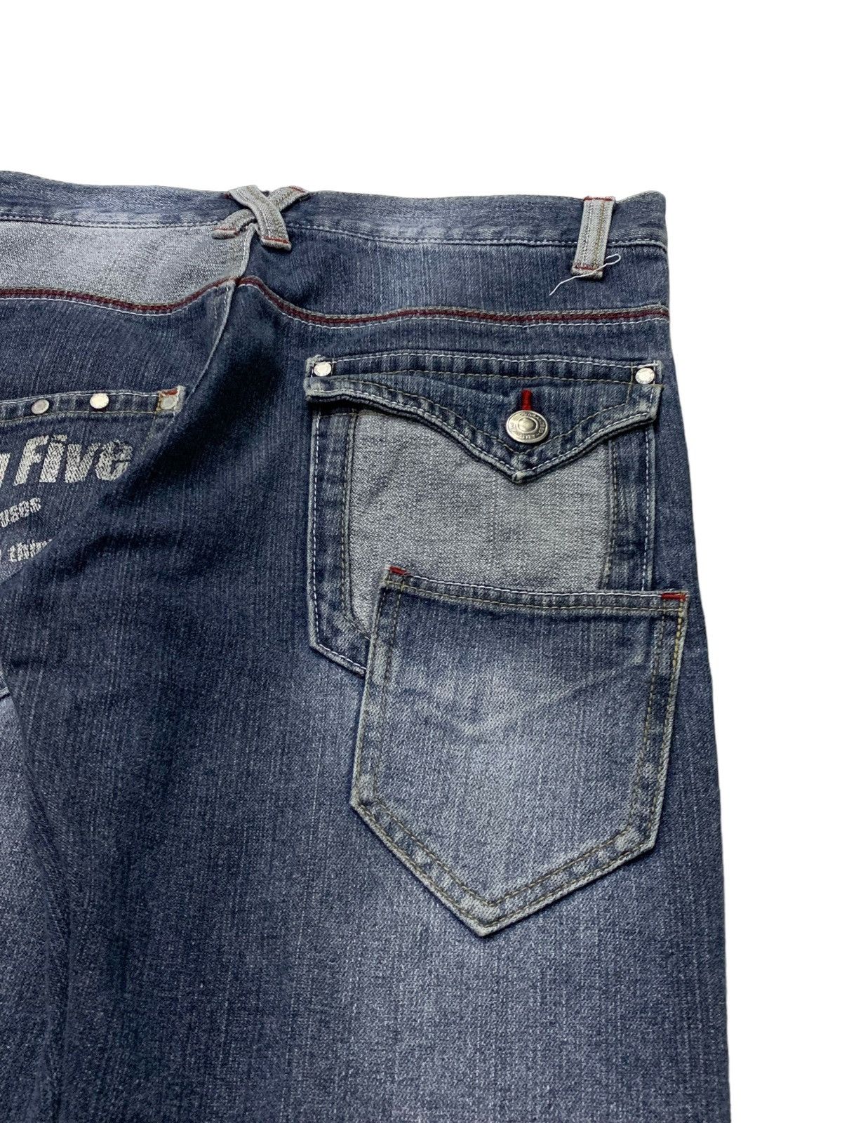 Affliction Hung Five Multipocket Stud Sin Angel Affliction Poems Pants Size US 32 / EU 48 - 16 Thumbnail