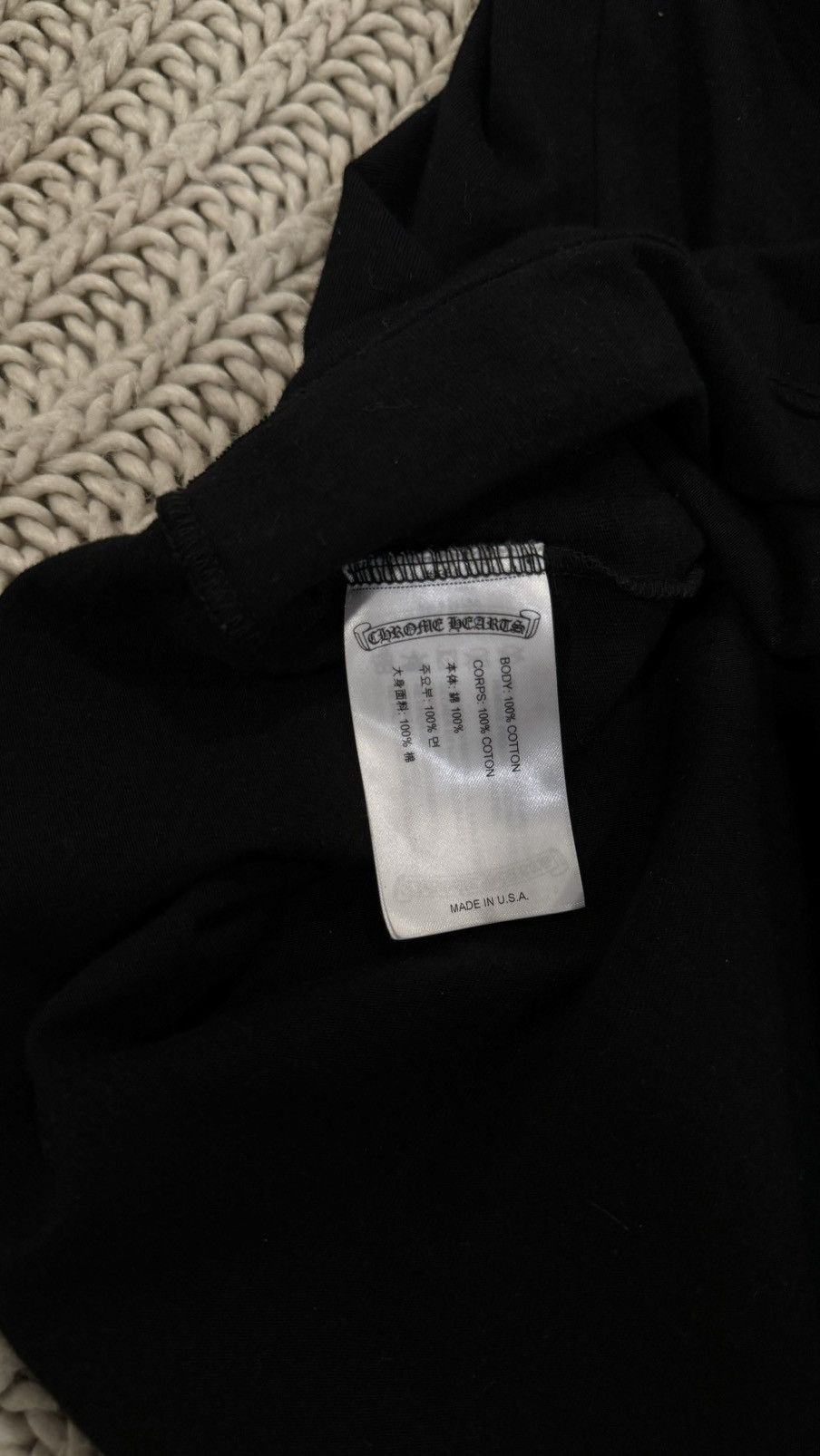 Chrome Hearts Chrome Hearts Scroll logo Fuck You Longsleeve Size US XXL / EU 58 / 5 - 4 Thumbnail