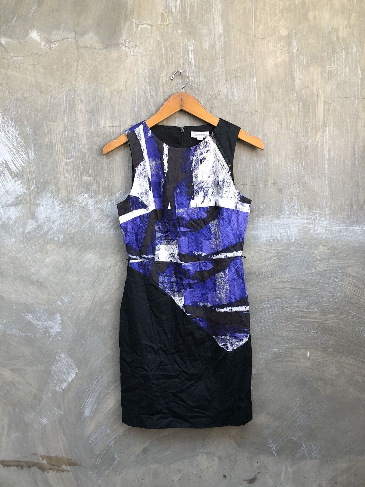 Calvin Klein Calvin Klein Abstract Midi Dress Size S / US 4 / IT 40 - 1 Thumbnail