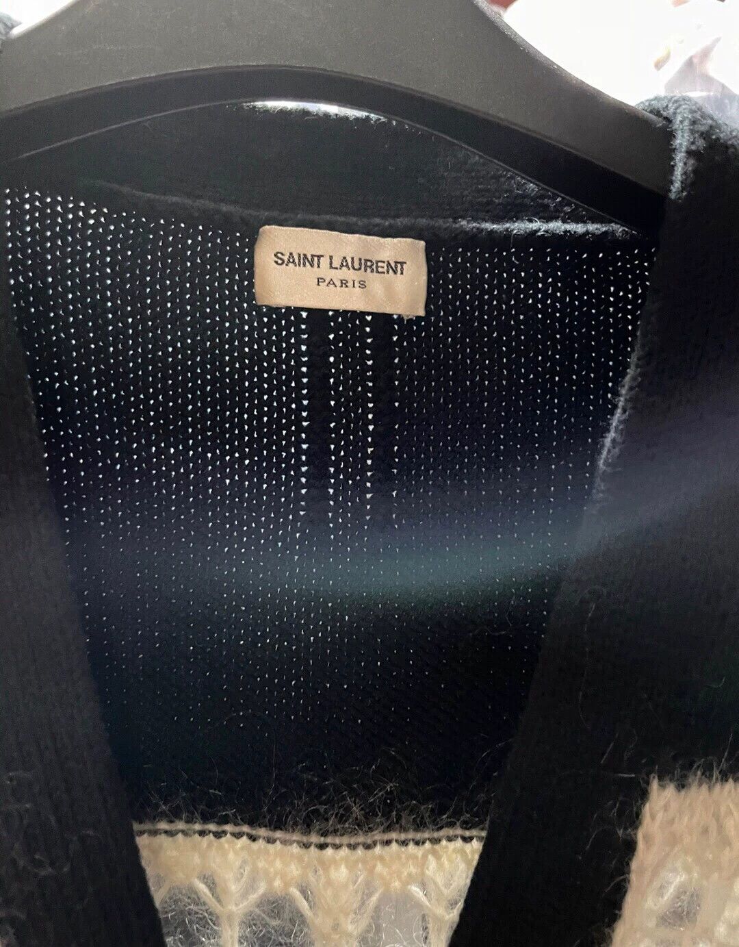 Saint Laurent Paris Saint Laurent Paris Black and white striped sweater jacket Size US XS / EU 42 / 0 - 1 Thumbnail