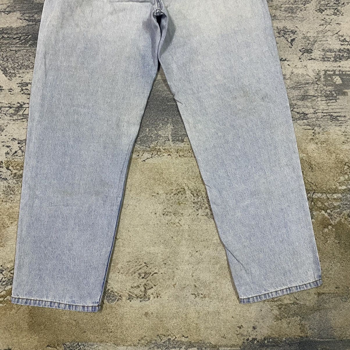 L.L. Bean × Vintage Vintage LL Bean Faded Light Washed Oversize Baggy Denim jean Size 33" - 8 Thumbnail
