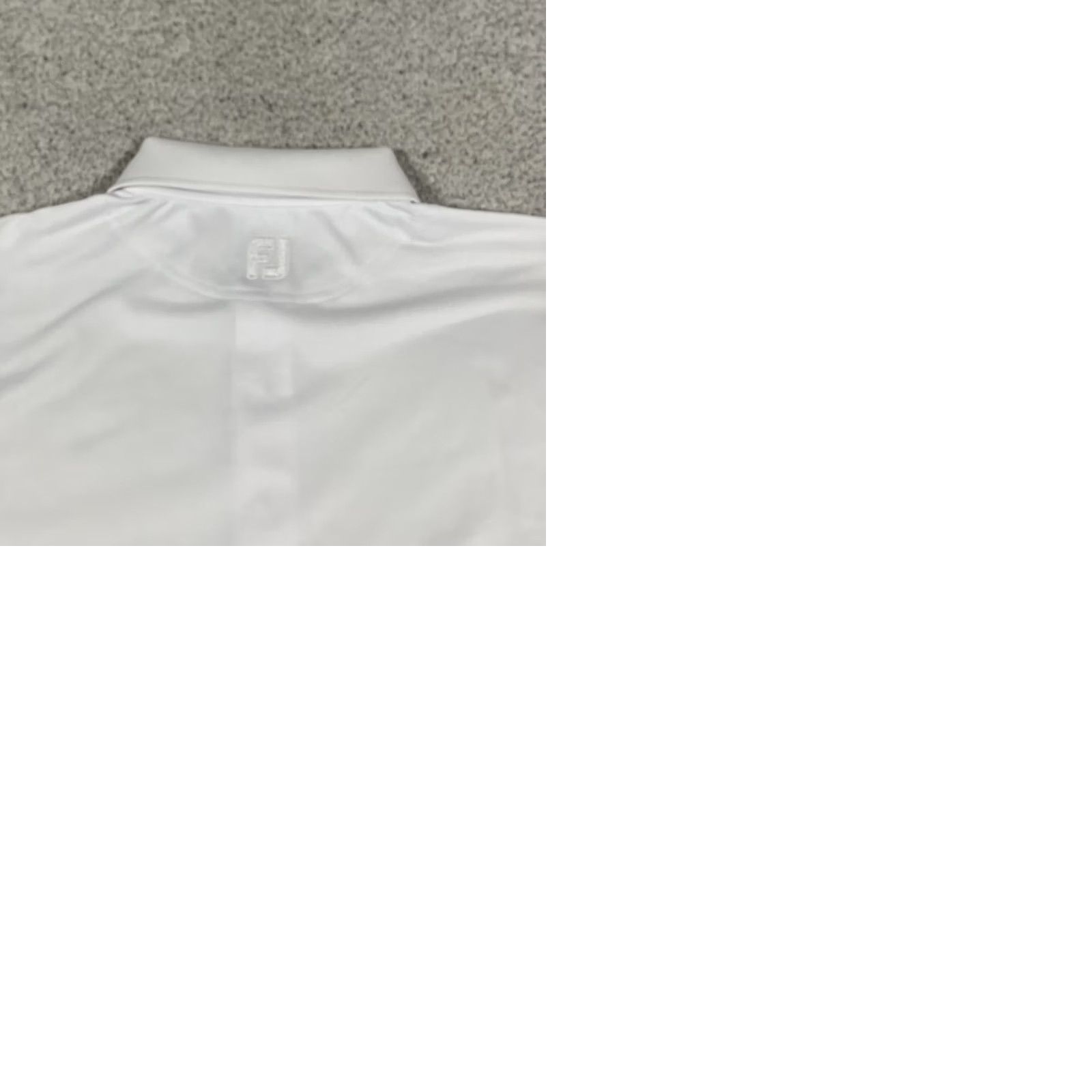 Footjoy FootJoy Polo Shirt Mens XL White Golf Performance FJ Stretch Logo Embroidered Size US XL / EU 56 / 4 - 10 Thumbnail