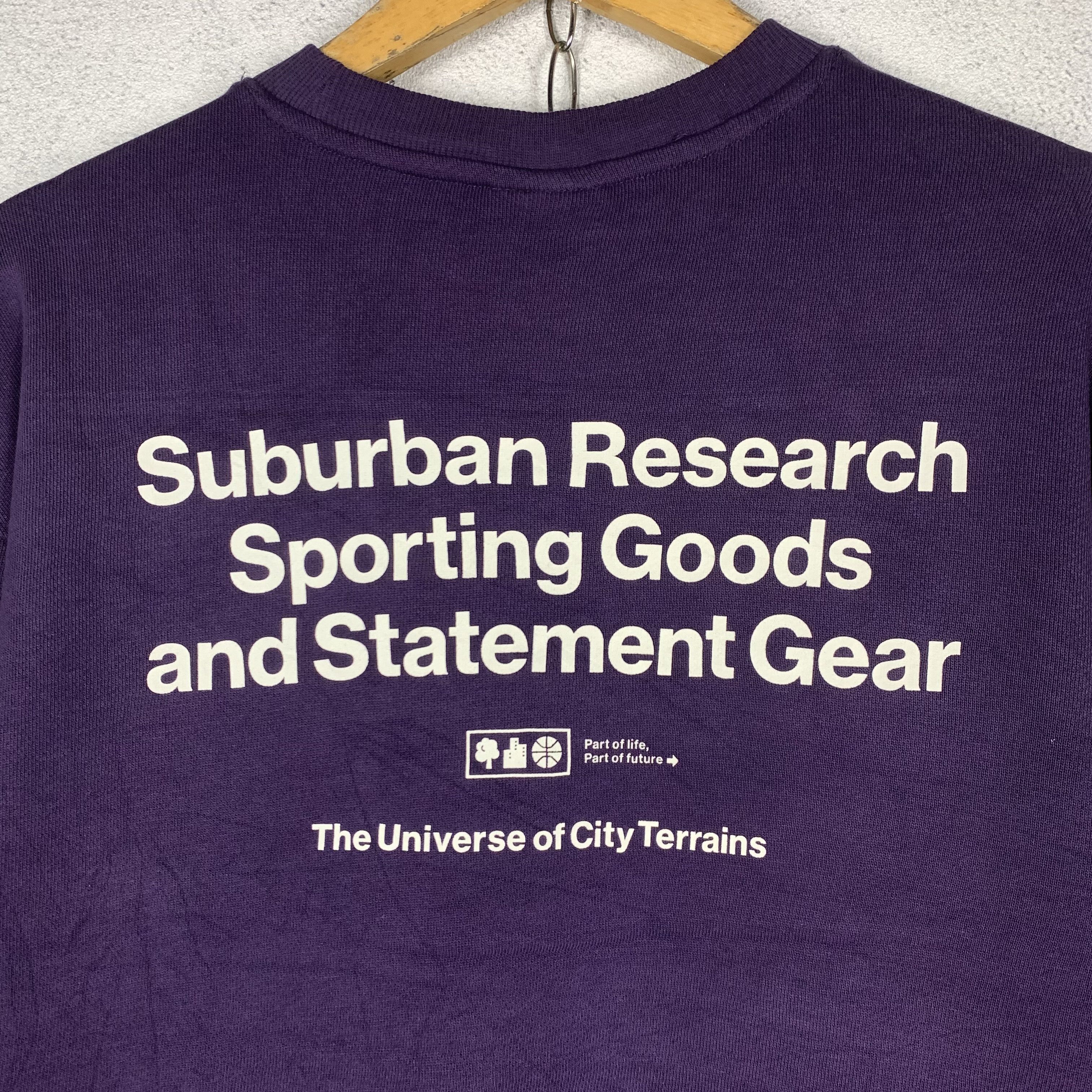 H&M H&M University CIty Terrains Oversized Sweatshirt Crewneck Size US M / EU 48-50 / 2 - 2 Thumbnail