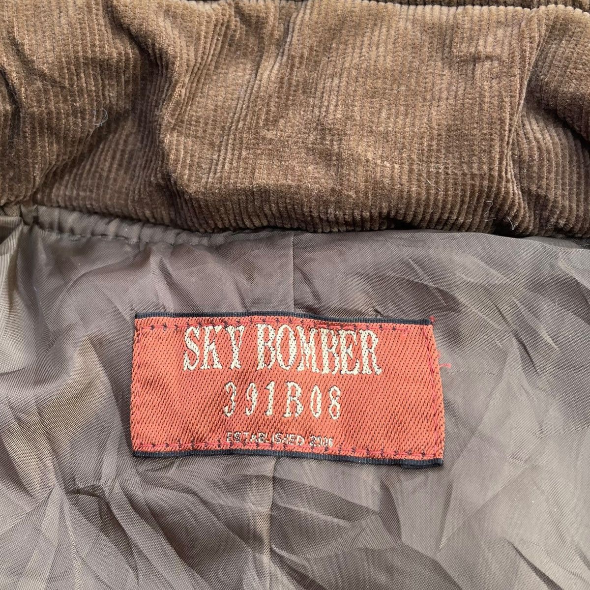 20471120 × Beauty Beast × Japanese Brand 🇯🇵 SKY BOMBER CORDUROY CHECKED ZIPPER VEST Size US M / EU 48-50 / 2 - 8 Thumbnail