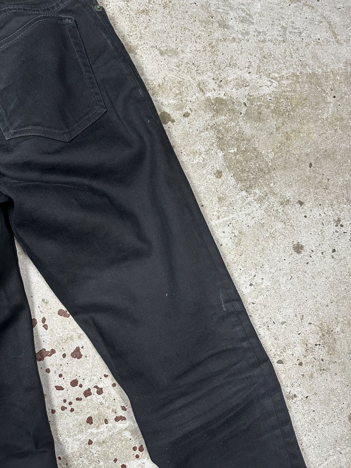 Acne Studios Acne Studios Bla Konst North Stay Black Denim Pants Jeans Size US 30 / EU 46 - 15 Thumbnail