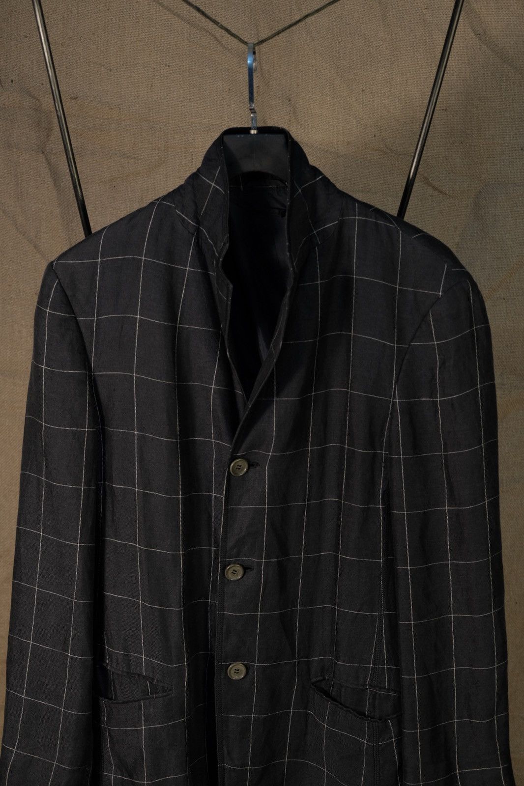 Giorgio Armani Giorgio Armani Linen Blazer Size 44R - 4 Thumbnail