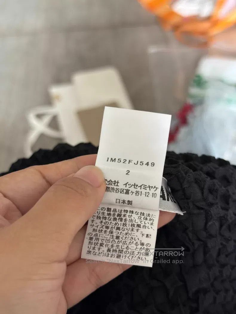 Issey Miyake Issey Miyake size:one size Irregular Three-Dimensional Bla Size XXS / US 00 / IT 34 - 6 Thumbnail