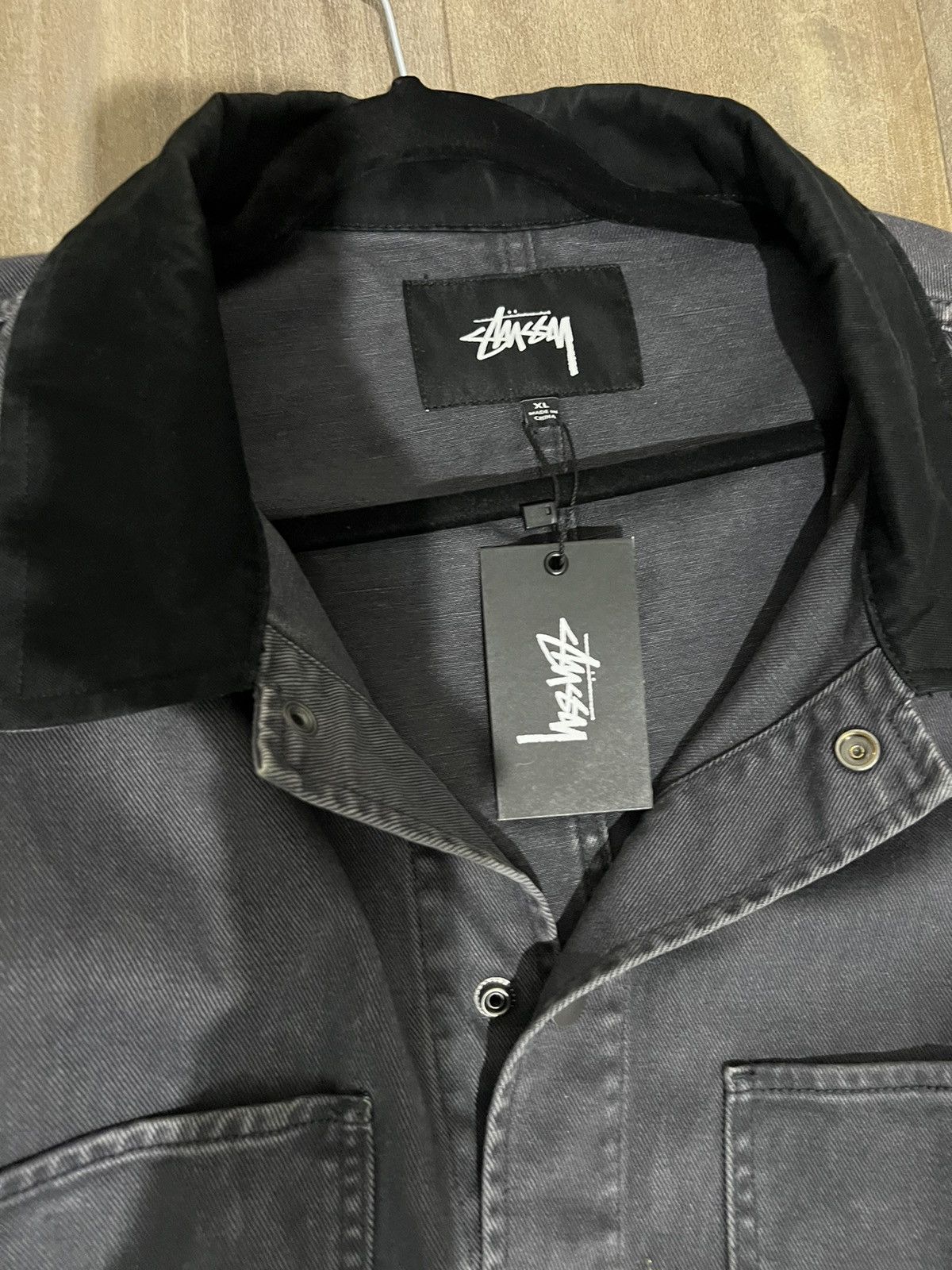Stussy Stussy heavy washed work jacket Size US XL / EU 56 / 4 - 7 Thumbnail