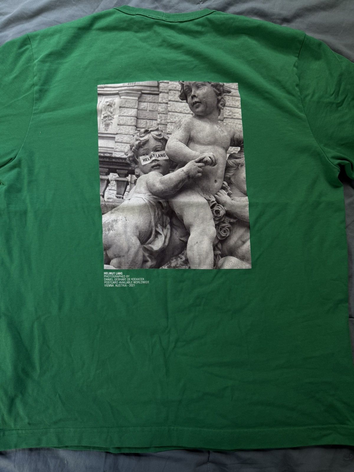 Helmut Lang Helmet Lang Graphic T Size US L / EU 52-54 / 3 - 6 Thumbnail