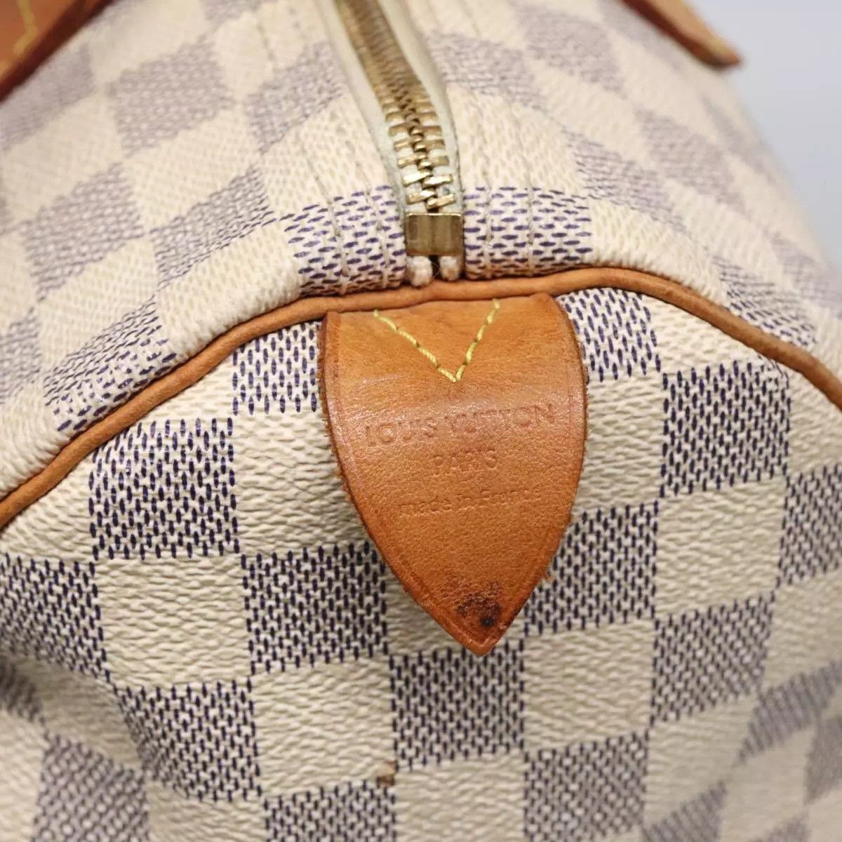 Louis Vuitton LOUIS VUITTON Damier Azur Speedy 30 Hand Bag Size ONE SIZE - 4 Thumbnail