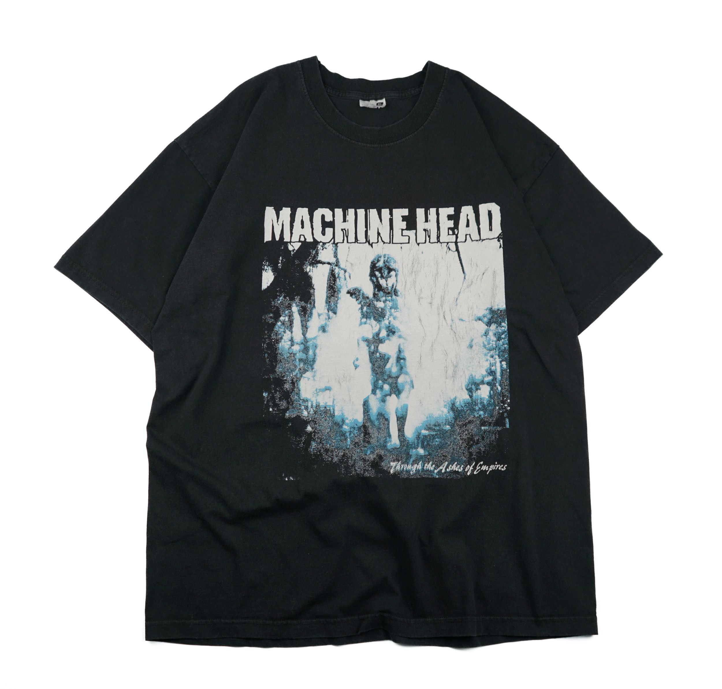 Band Tees × Vintage Vintage 2003 Machine Head Tour T-Shirt Size US XL / EU 56 / 4 - 1 Thumbnail