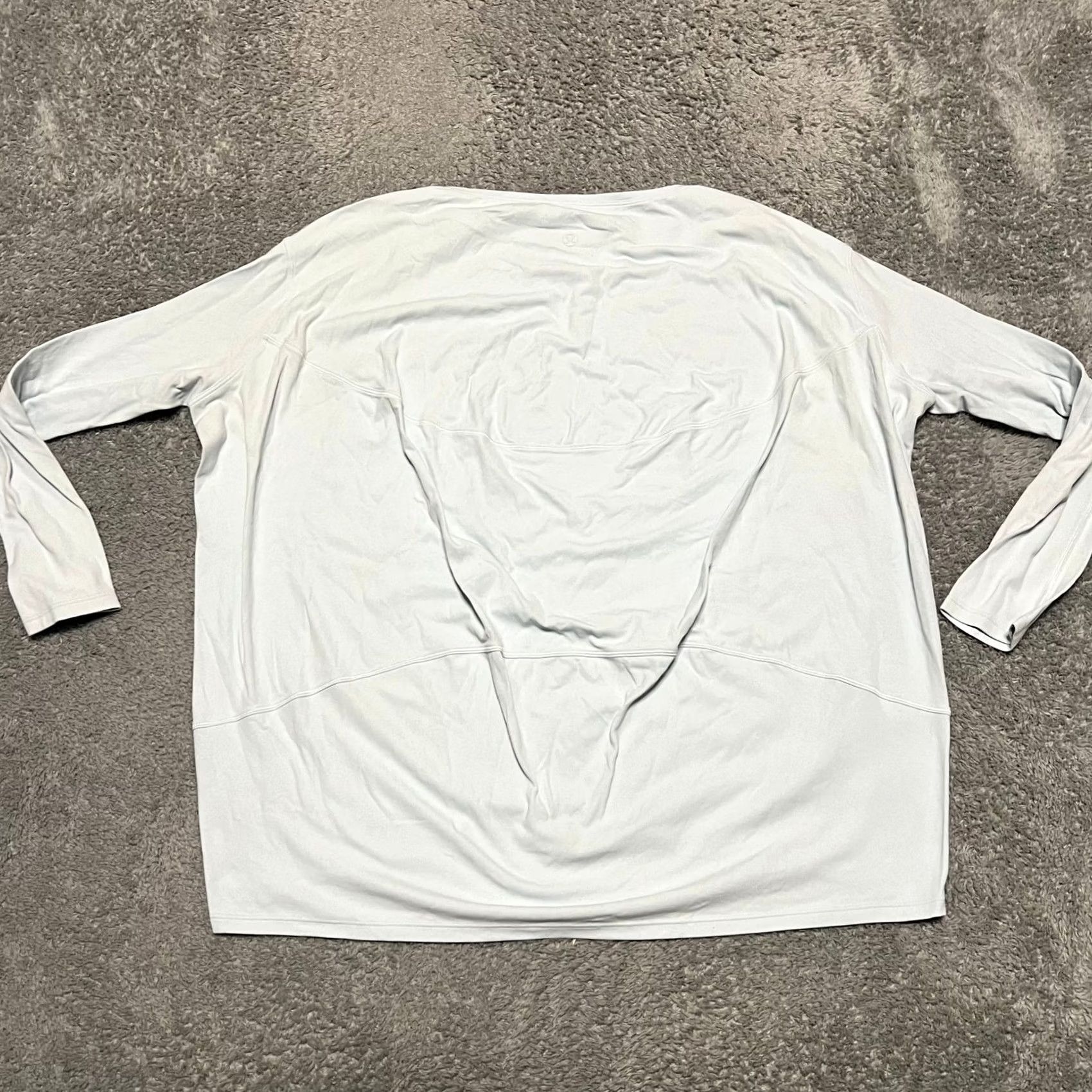 Lululemon Lululemon Shirt Womens Medium Long Sleeve High Low Lightweight Relaxed Blue M Women Size M / US 6-8 / IT 42-44 - 2 Thumbnail