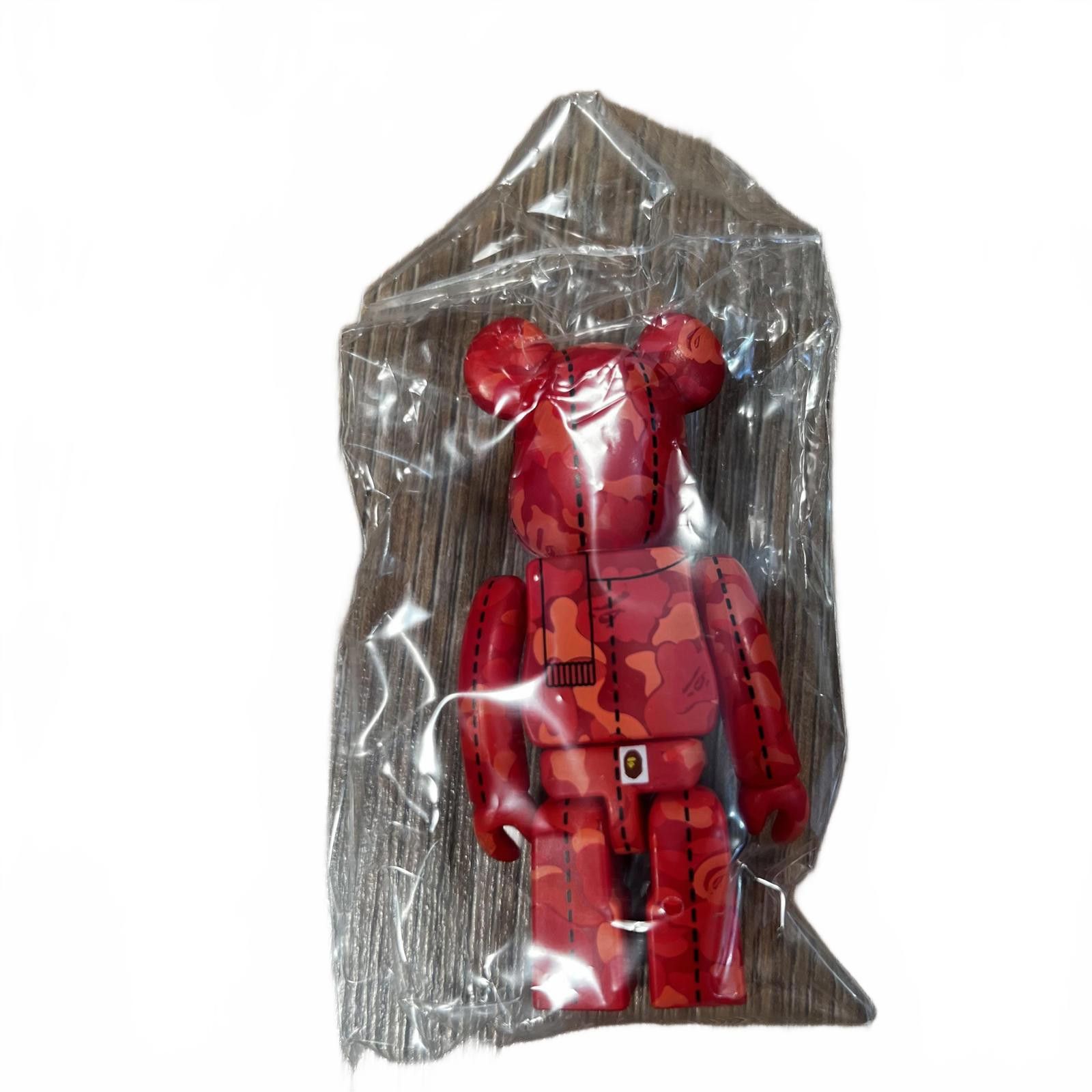 Bape Bearbrick x BAPE 28th Anniversary Camo #3 Red 100% Size ONE SIZE - 3 Thumbnail