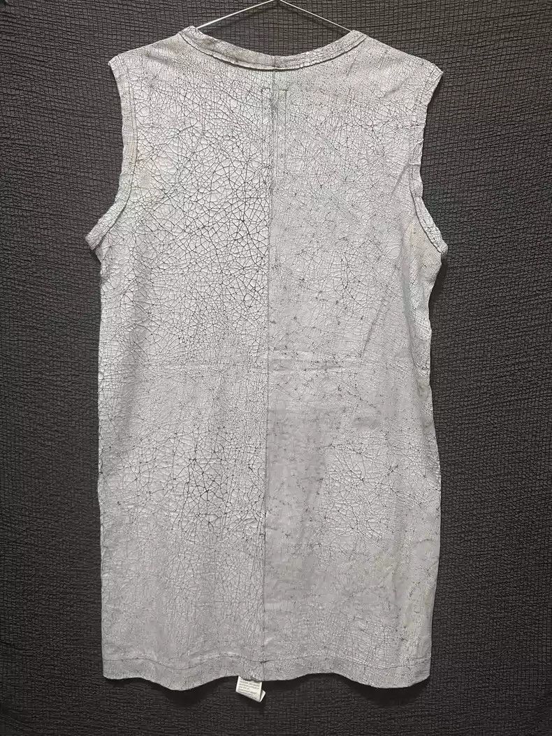 Rick Owens Rick Owens Broken coated vest for main line in 2009-2505 Size US XS / EU 42 / 0 - 2 Thumbnail