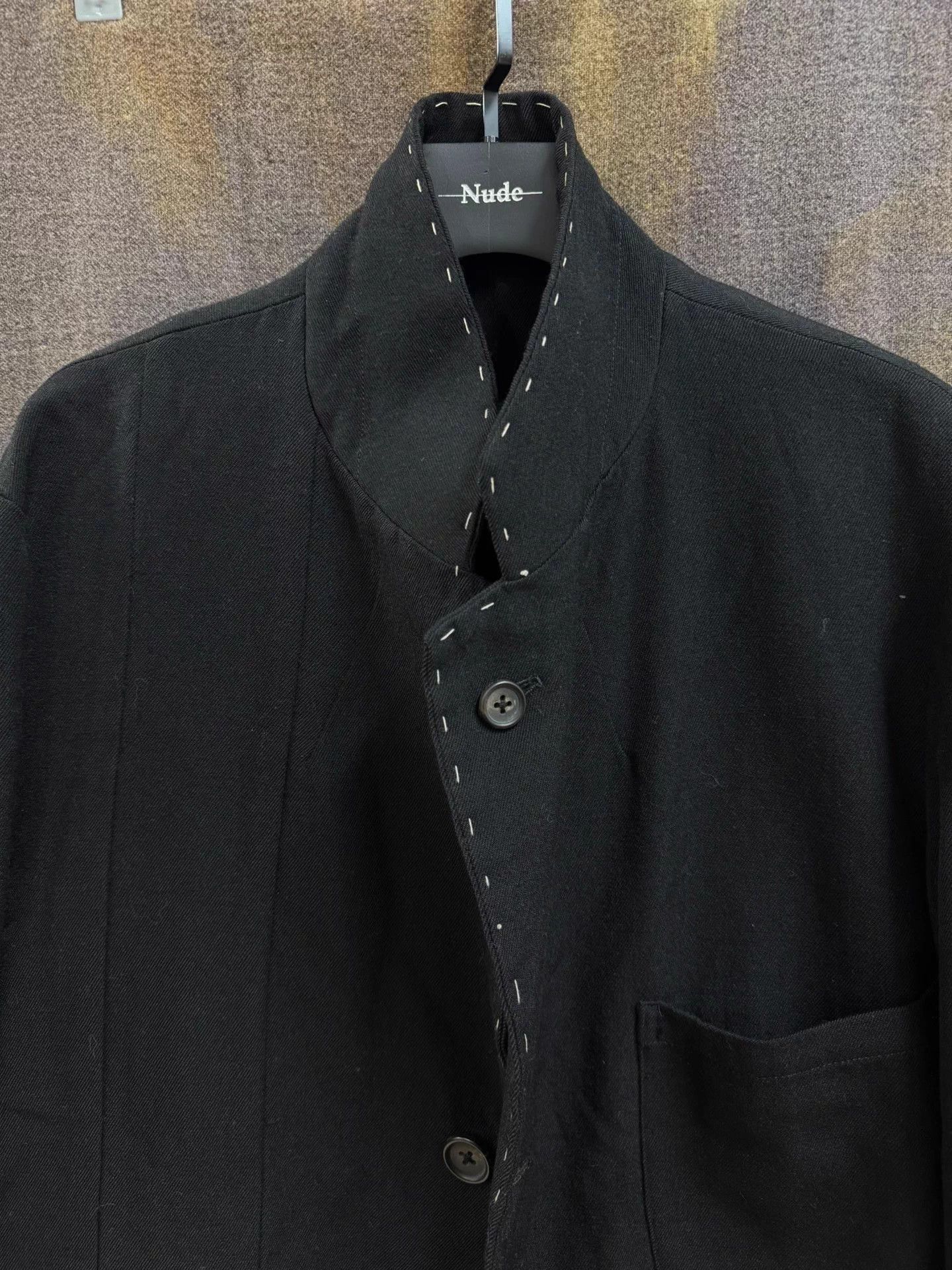 Yohji Yamamoto Yohji Yamamoto Y's for Men Wool Suit Kiko Kostadinov Style Size 54L - 5 Thumbnail