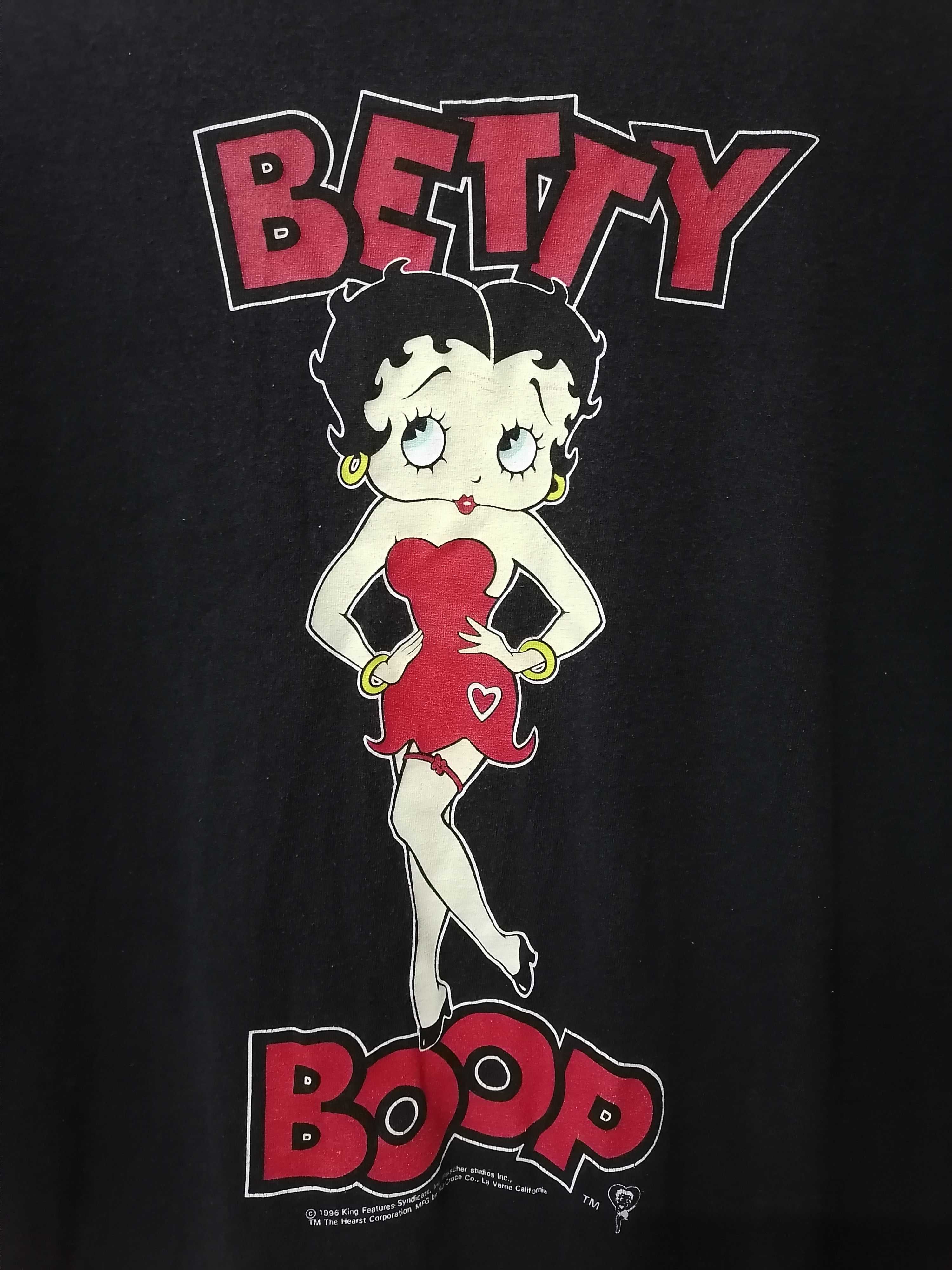 Cartoon Network × Vintage Vintage 90s Betty Boop Mirror T-shirt Size US M / EU 48-50 / 2 - 2 Thumbnail