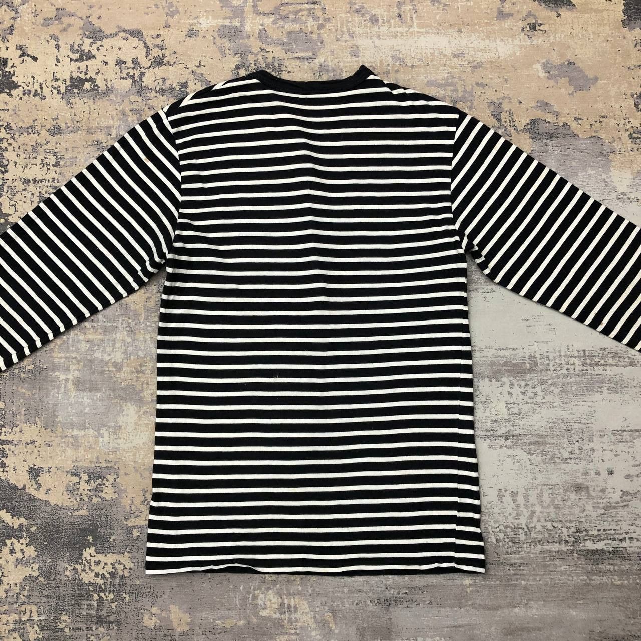 agnes b. T84 AGNES B. STRIPED LONG SLEEVE TEE Size XS / US 0-2 / IT 36-38 - 2 Thumbnail