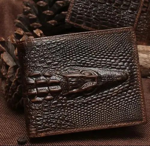 Japanese Brand × Leather Crocodile Emboss Small Wallet Size ONE SIZE - 2 Thumbnail