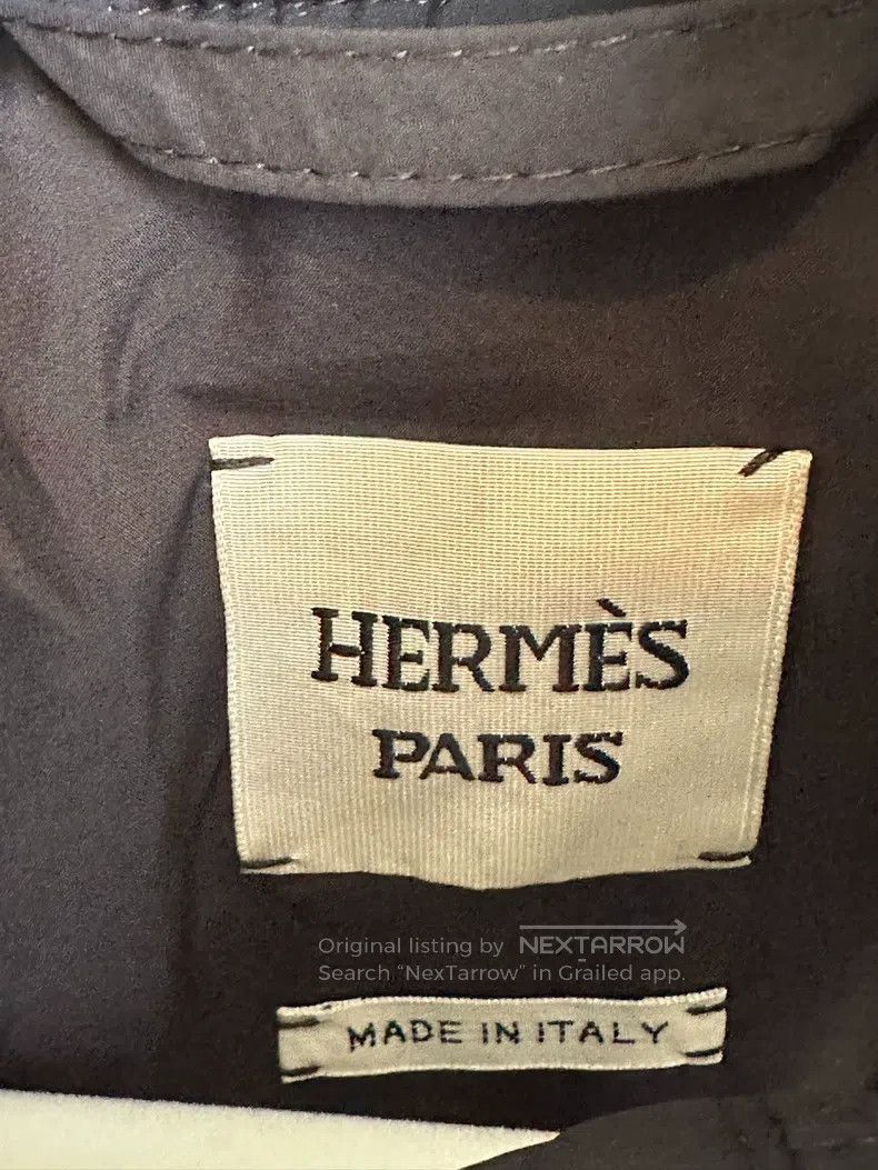 Hermes Hermes 25 New blue-black sleeveless pilot jacket Size XXS / US 00 / IT 34 - 2 Thumbnail
