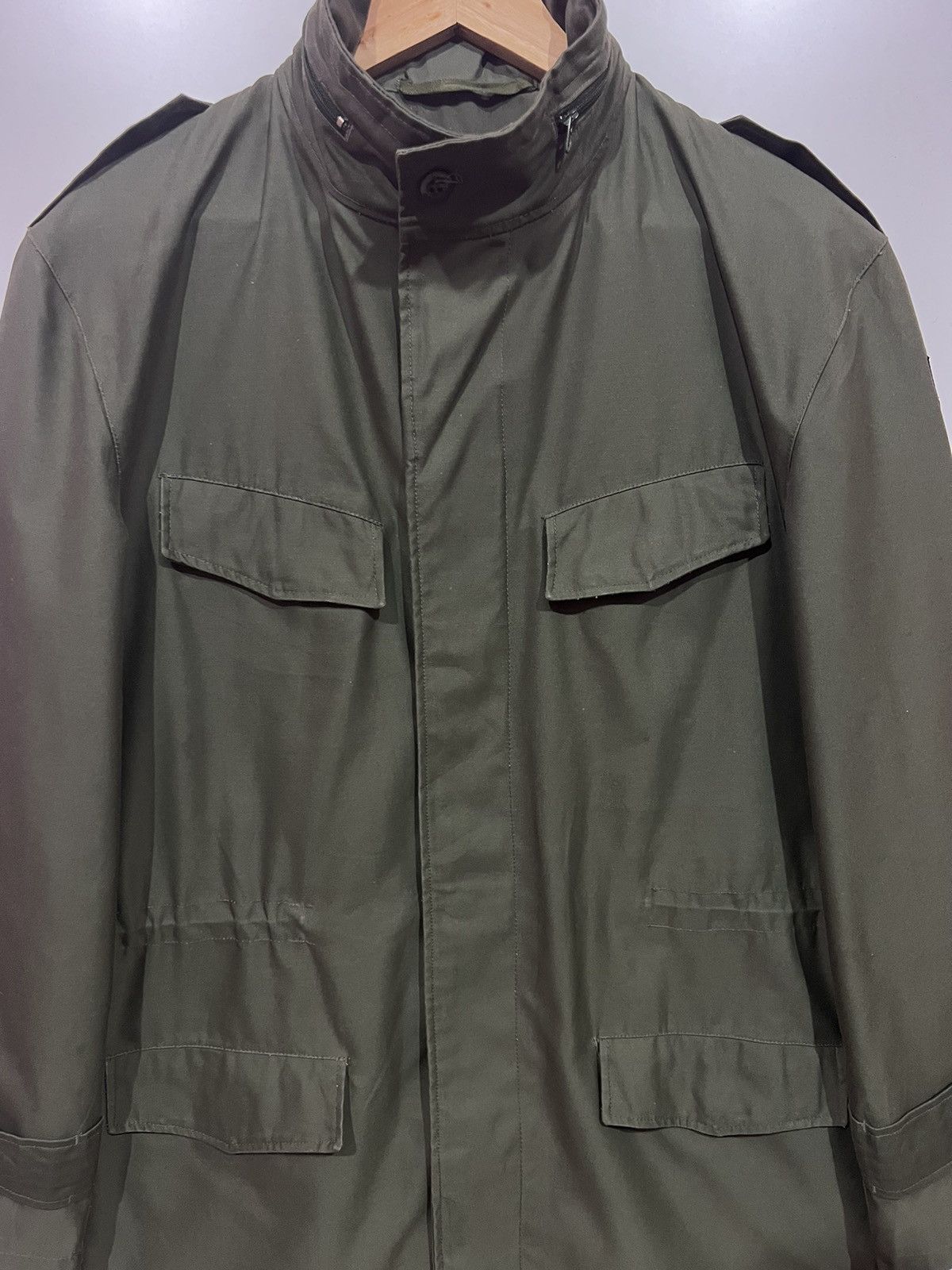 Vintage 🔥 Belgian Army Parka M87 Olive Coat - M Size US M / EU 48-50 / 2 - 6 Thumbnail