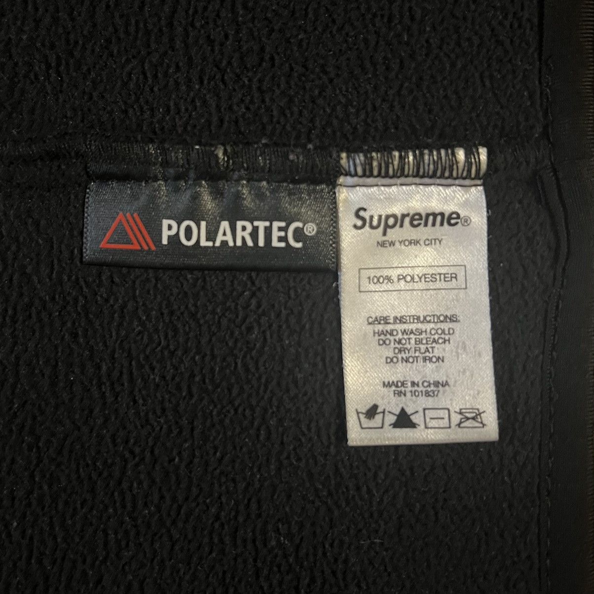 Polartec × Supreme Polartec Fleece Neck Gaiter (FW16) Size ONE SIZE - 4 Thumbnail