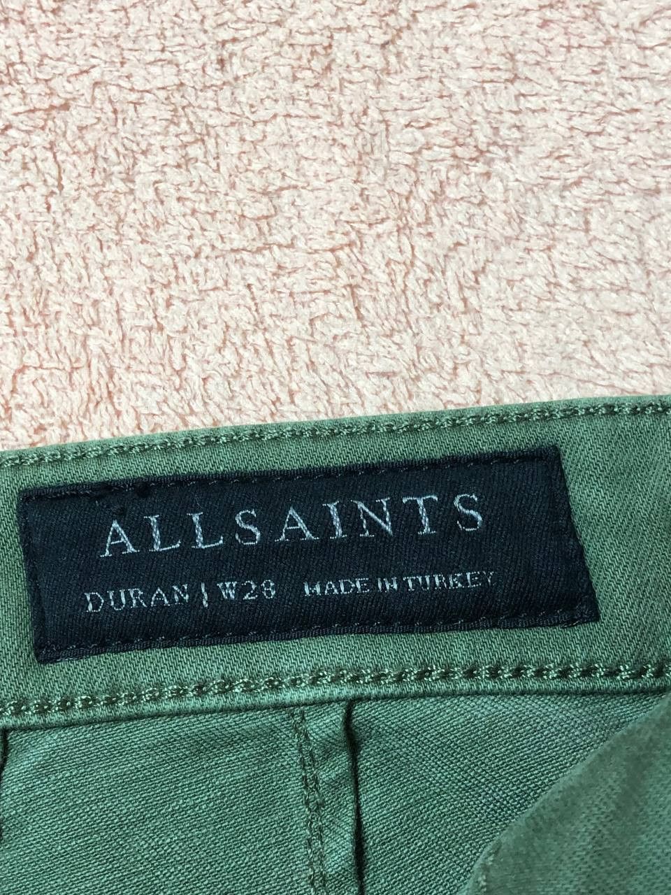 Allsaints × Vintage Vintage 90’s Y2K Style Wide Denim cargo Jeans Pants Size 28" / US 6 / IT 42 - 2 Thumbnail