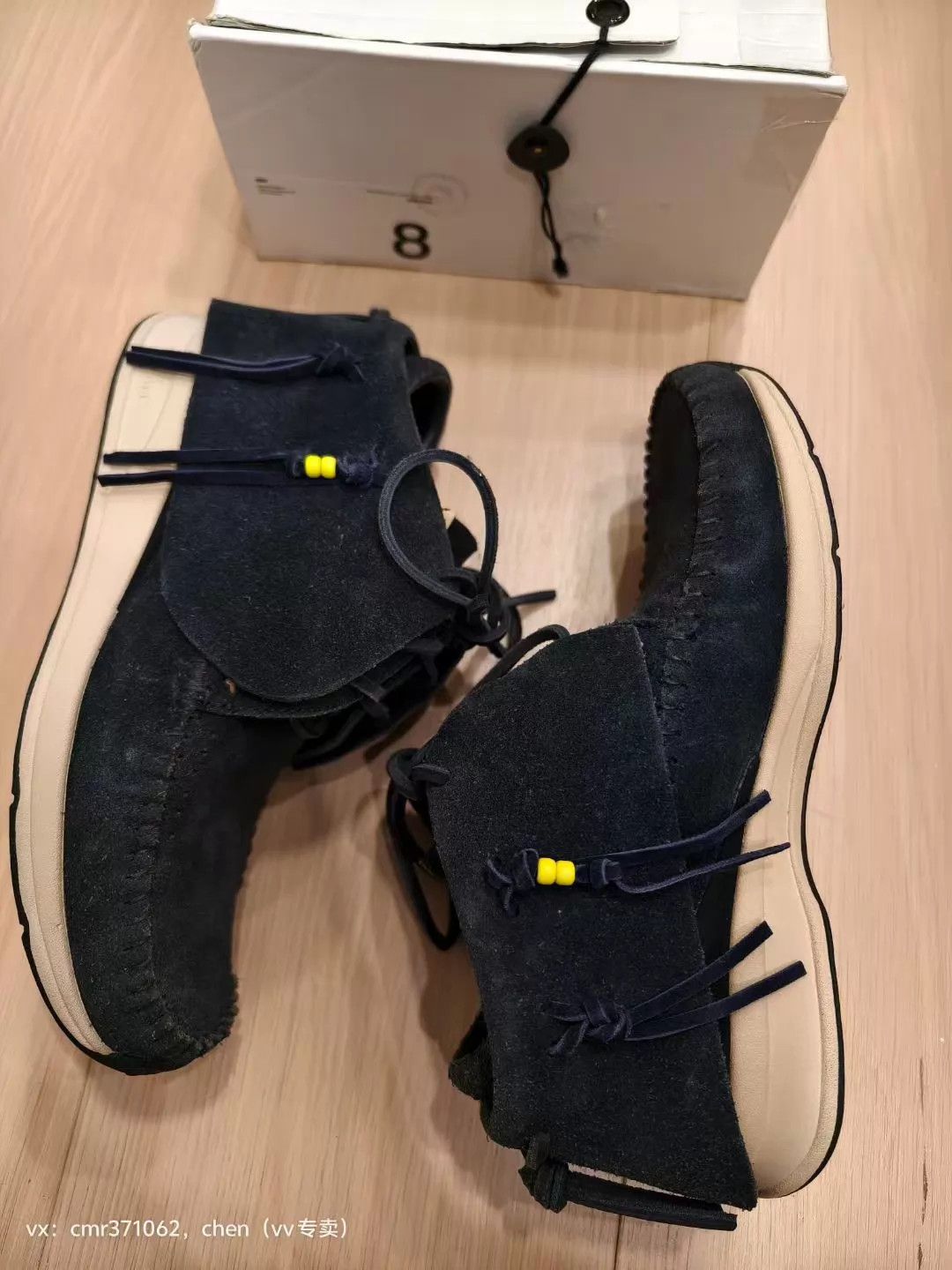 Visvim VISVIM 19SS FBT Low Top NAVY 8 Ethnic Bead Tassel Size US 8 / EU 41 - 3 Thumbnail