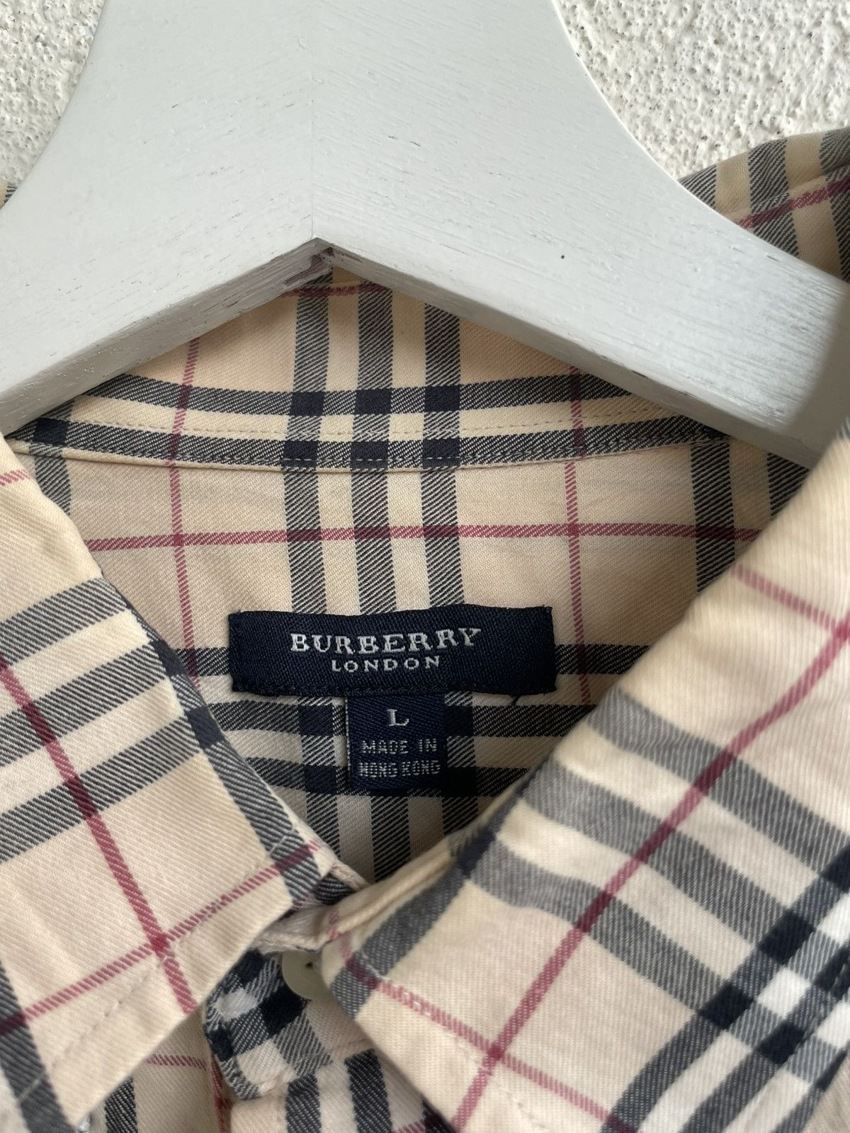 Burberry Vintage Burberry Plaid Shirt Embroidery Novacheck Hysteric Size US XL / EU 56 / 4 - 5 Thumbnail
