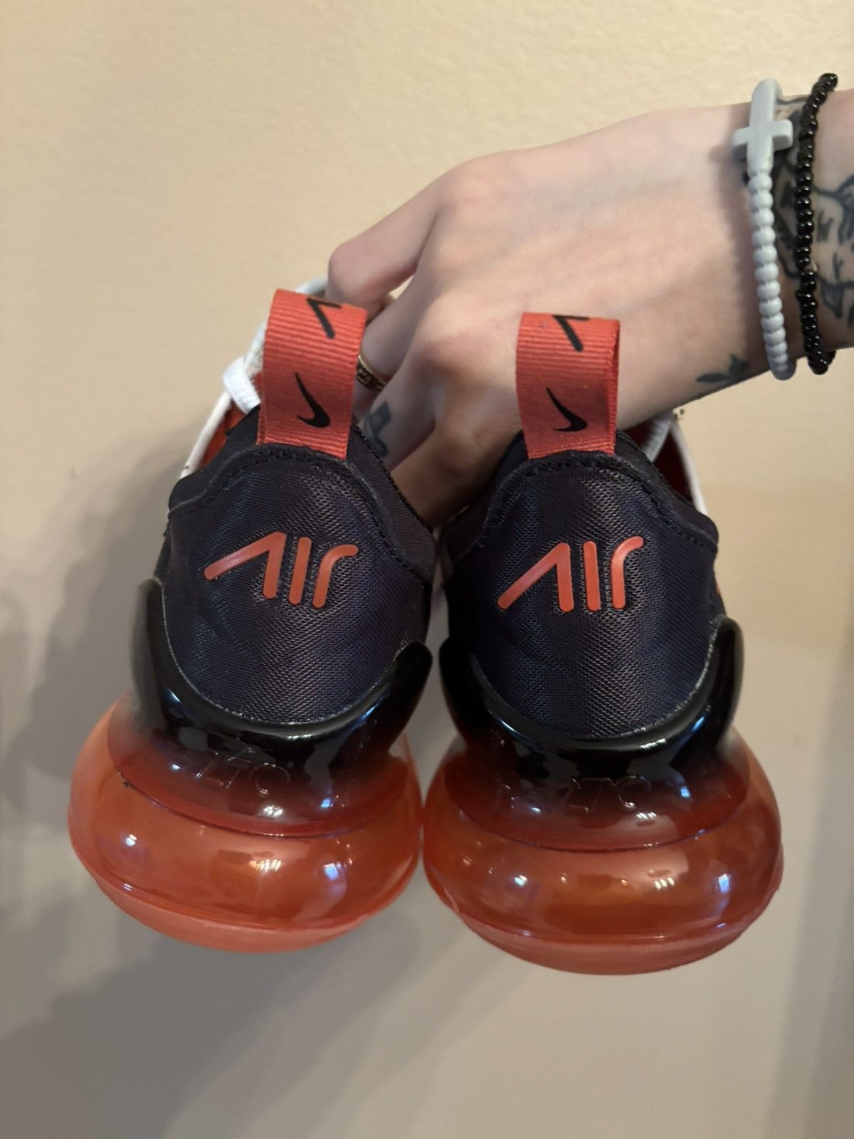Nike Nike Wmns Air Max 270 'White Mantra Orange' Size US 5.5 / IT 35.5 - 4 Thumbnail