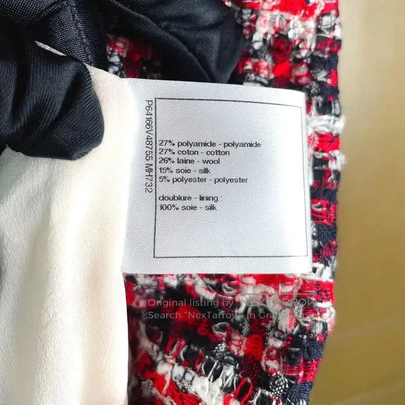Chanel Chanel Color Block Wool Blend Women's Jacket . Size S / US 4 / IT 40 - 9 Thumbnail