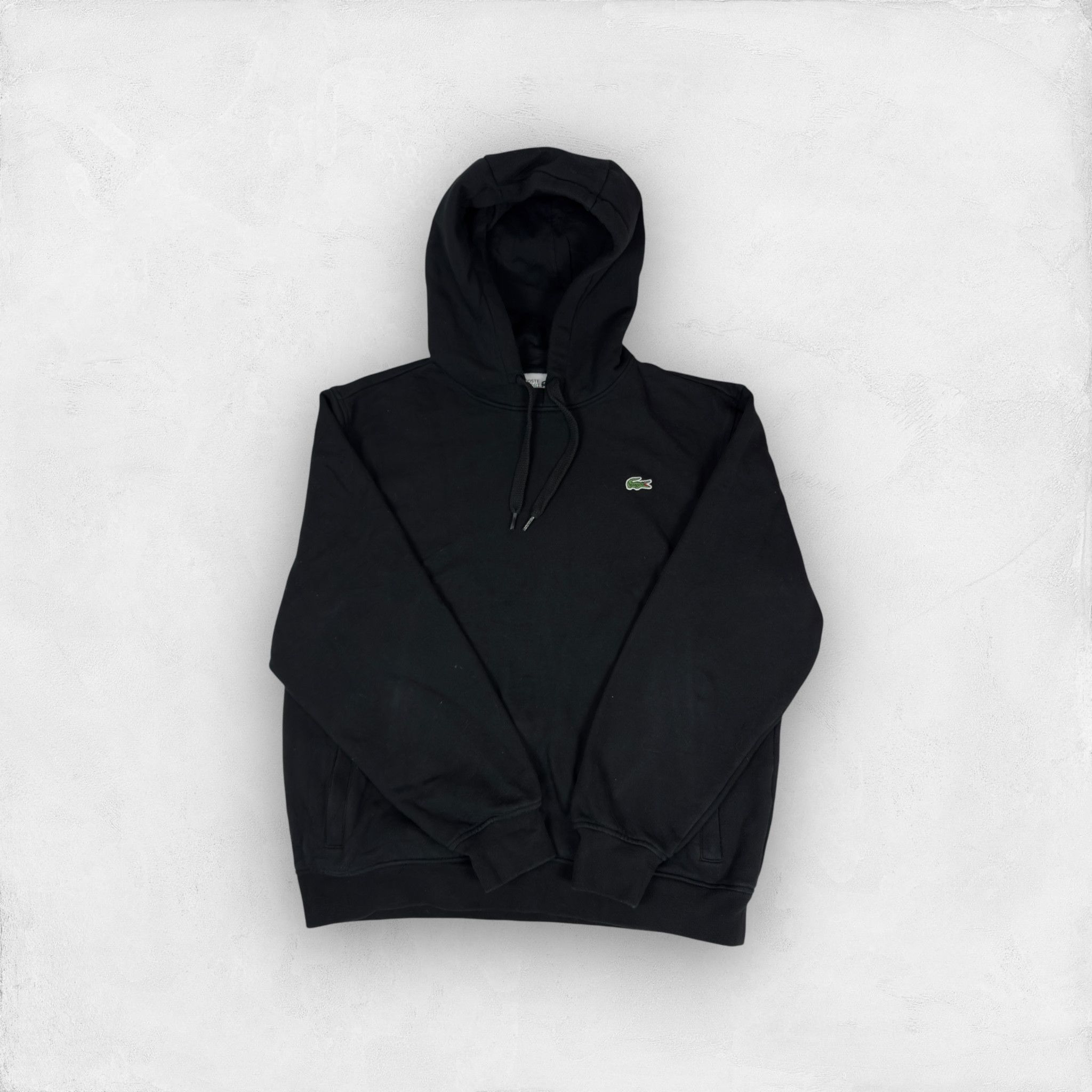 Lacoste Lacoste Sport Men Black Cotton Long Sleeve Pullover Hoodie L Size US L / EU 52-54 / 3 - 1 Thumbnail